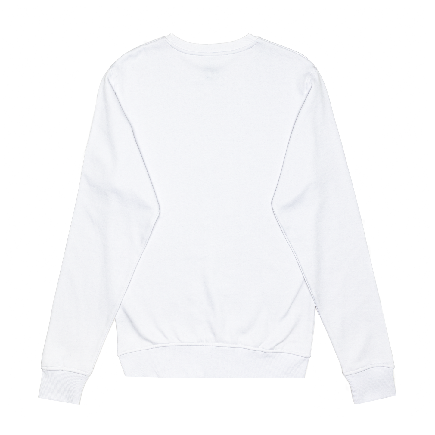 HERO-1020 Unisex Blank Crewneck Sweatshirt - White