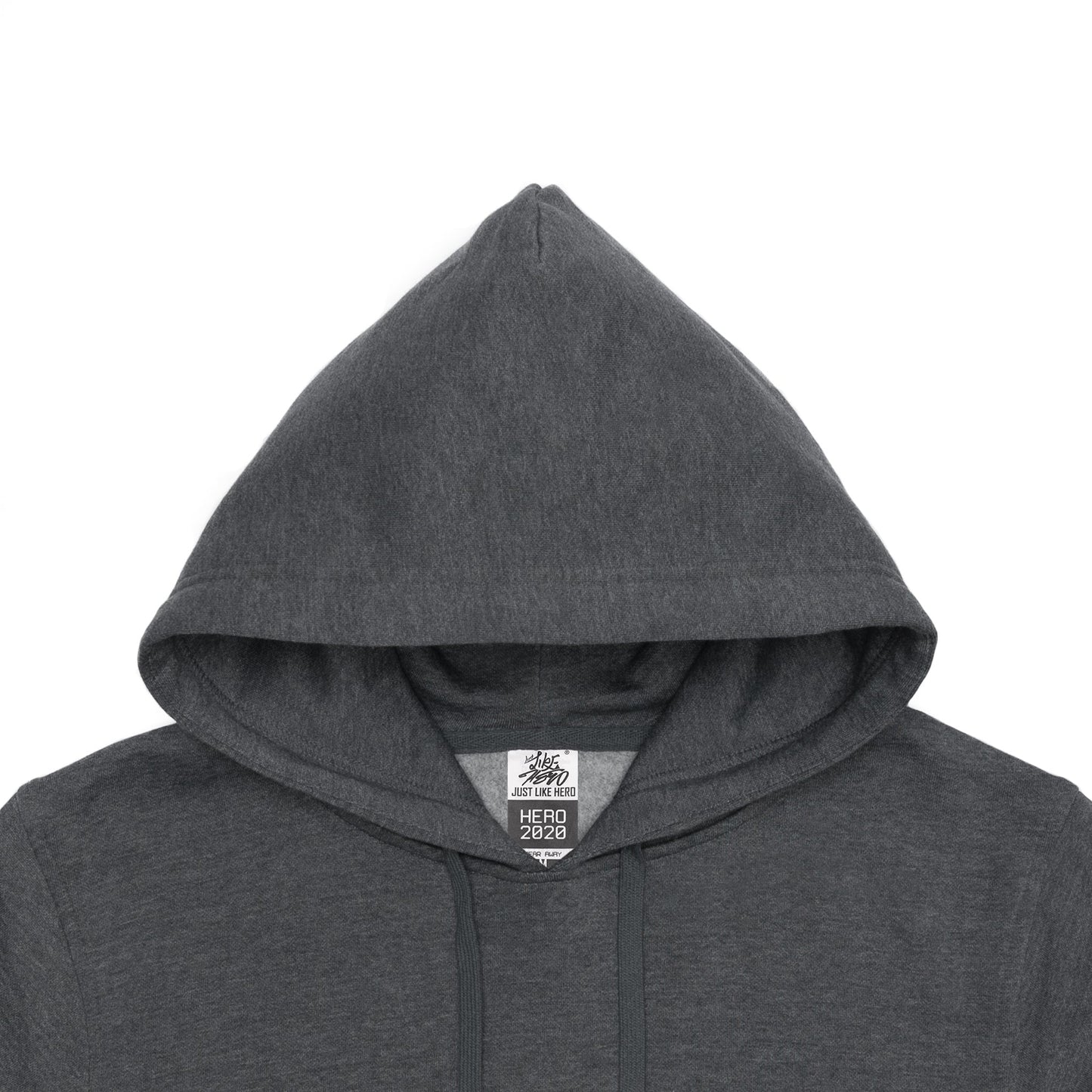 HERO-2020 Unisex Blank Hoodie - Dark Heather