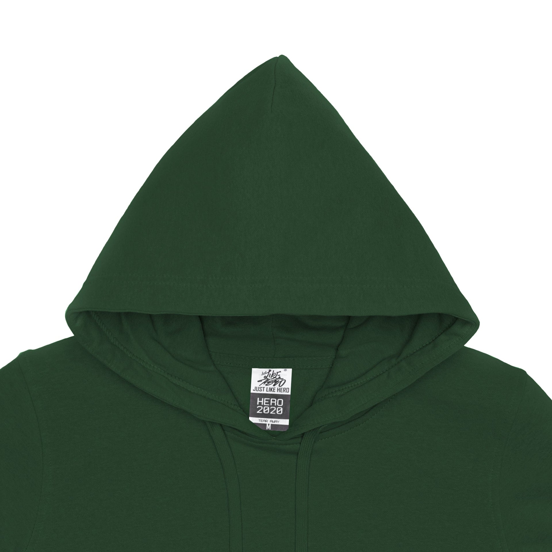 HERO-2020 Unisex Blank Hoodie - Forest Green 2020 2023 Spring Sales Adult Green HERO Tops Unisex