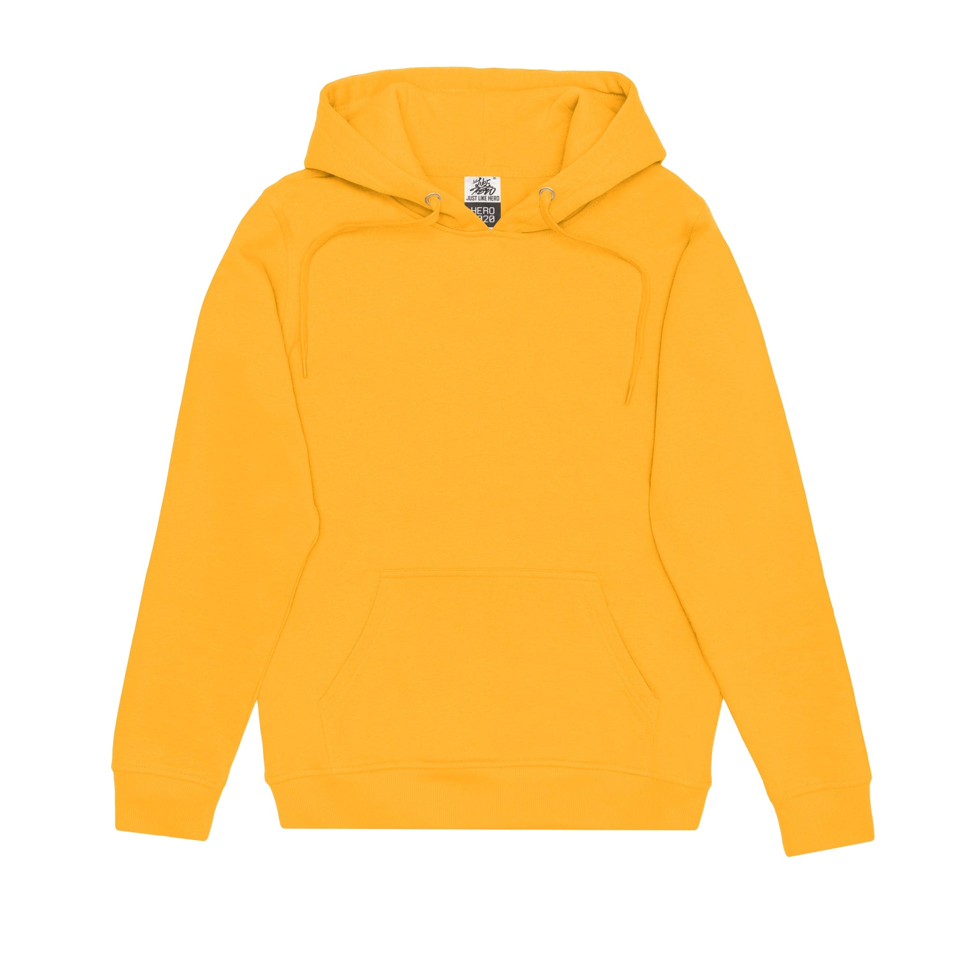 HERO-2020 Unisex Blank Hoodie - Gold 2020 Adult HERO Tops Unisex