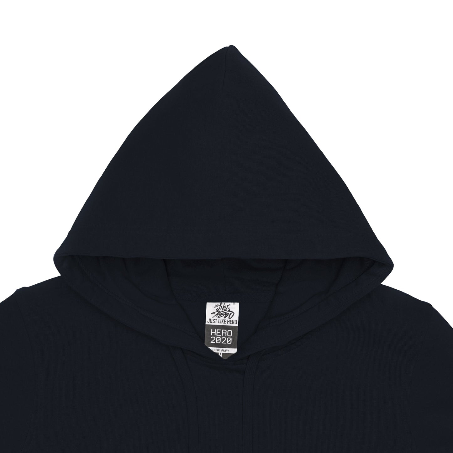 HERO-2020 Unisex Blank Hoodie - Navy Blue