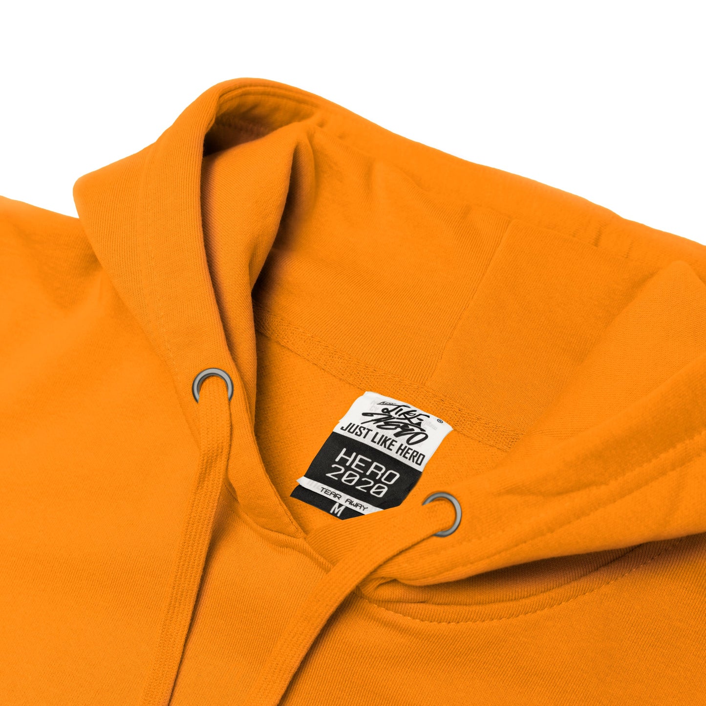 HERO-2020 Unisex Blank Hoodie - Orange