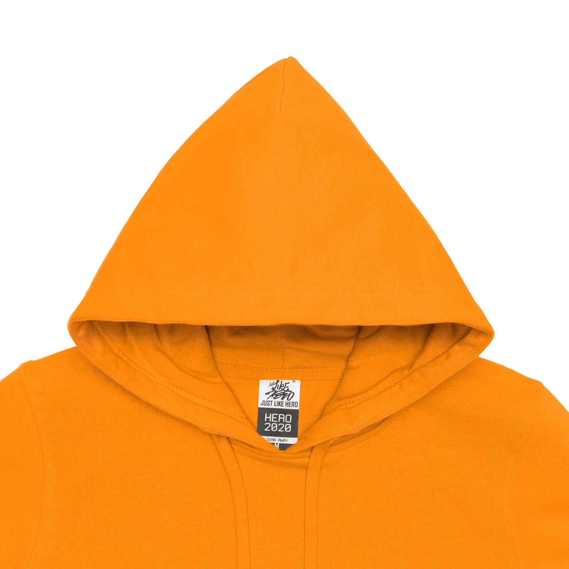 HERO-2020 Unisex Blank Hoodie - Orange (FINAL SALE) 2020 2022 S/S 2023 Spring Sales Adult HERO New Orange Tops Unisex