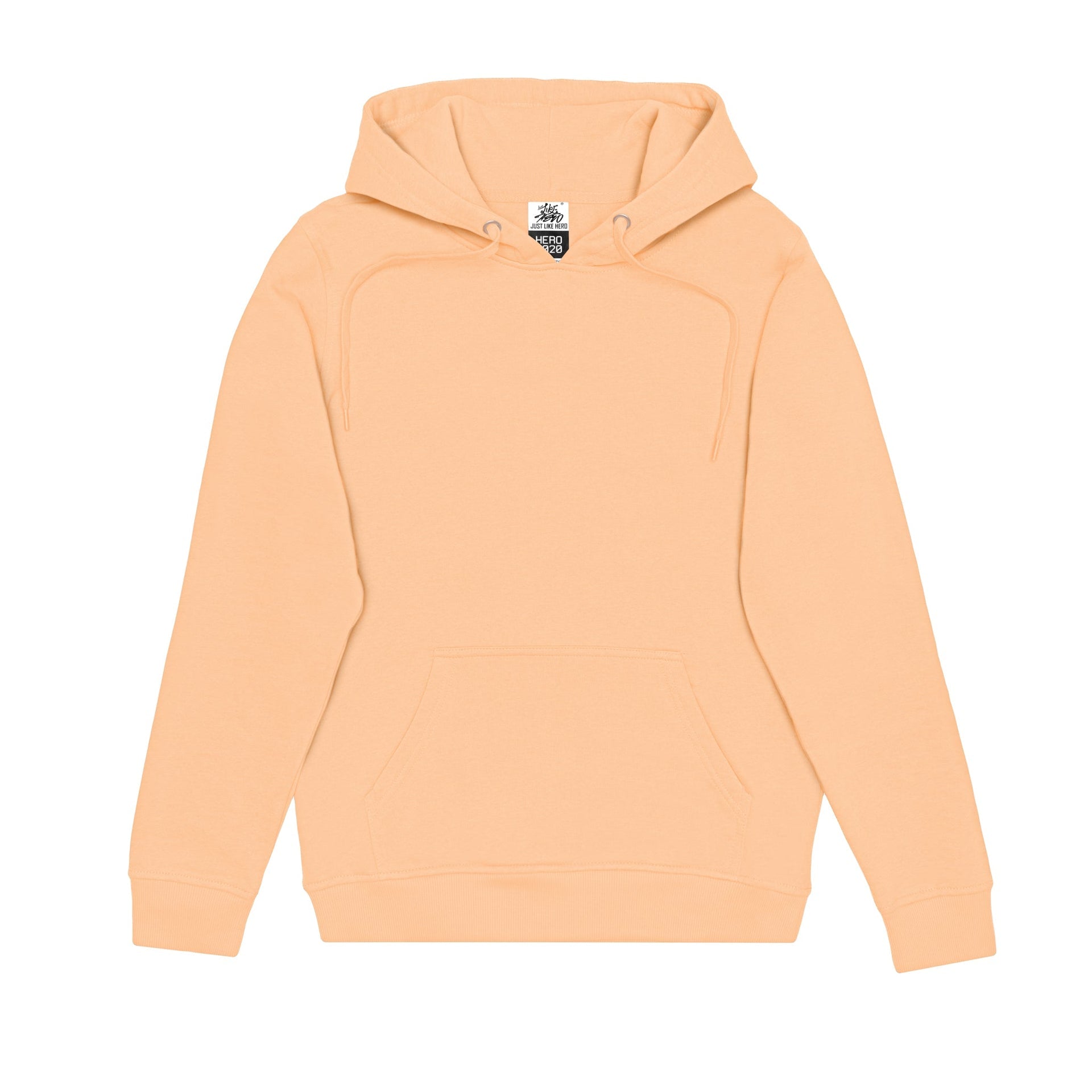 HERO-2020 Unisex Blank Hoodie - Peach 2020 2021 S/S 3XL 4XL 5XL Adult HERO New Red Tops Unisex