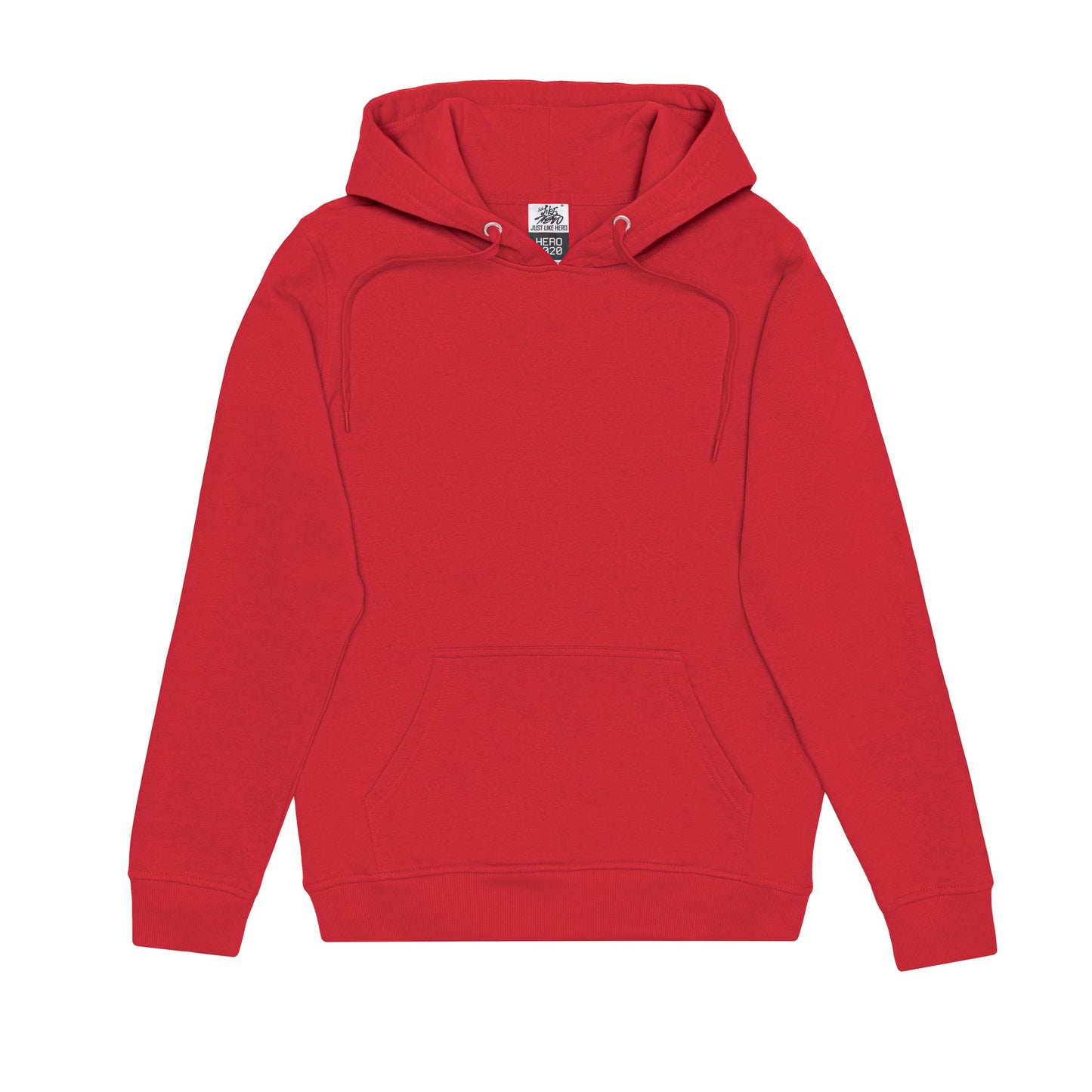 HERO-2020 Unisex Blank Hoodie - Red