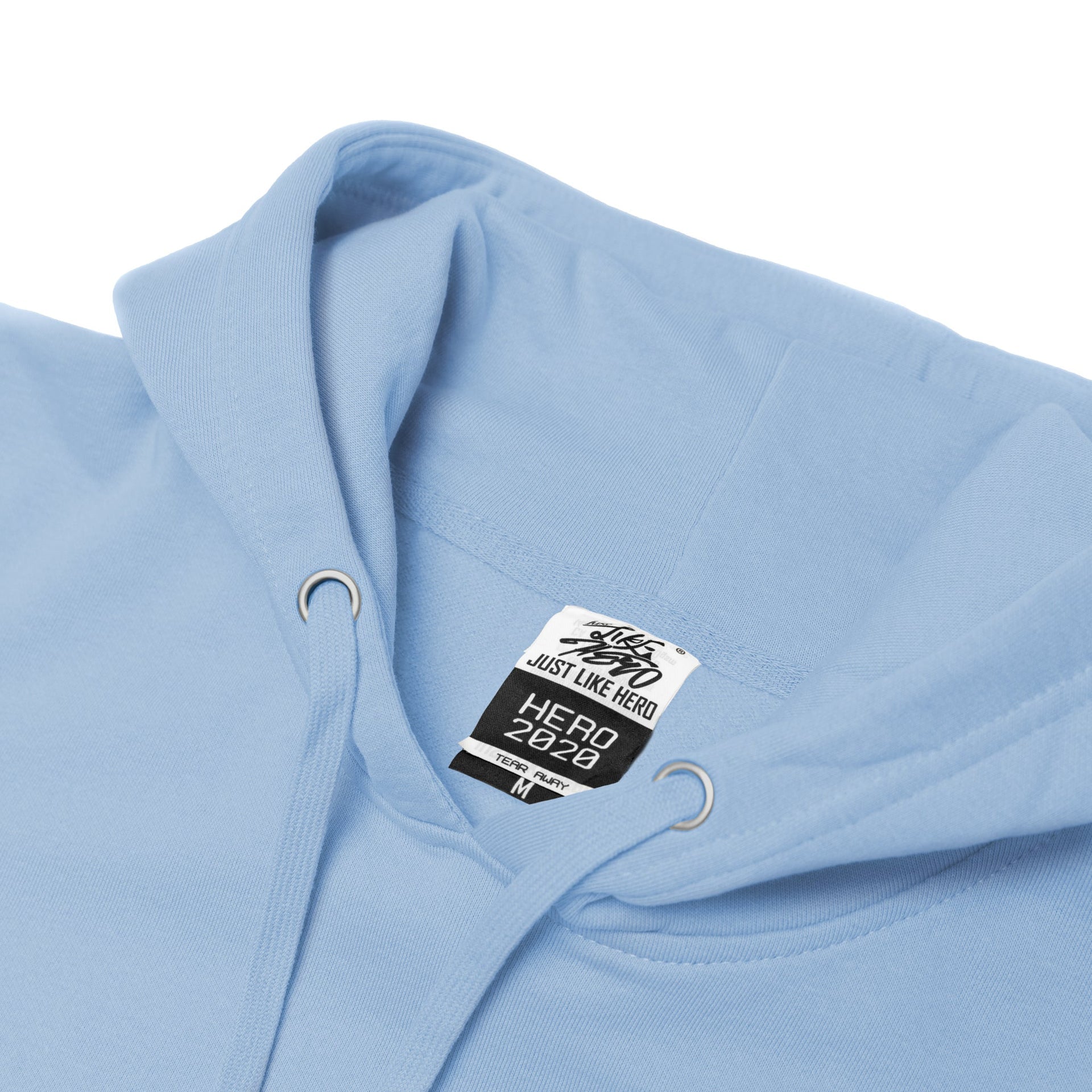 HERO-2020 Unisex Blank Hoodie - Sky Blue 2020 2021 S/S 3XL 4XL 5XL Adult Blue HERO New Tops Unisex
