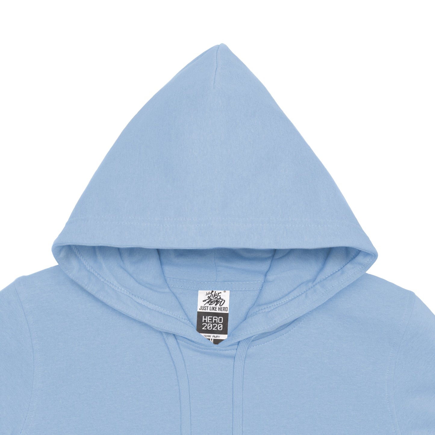 HERO-2020 Unisex Blank Hoodie - Sky Blue