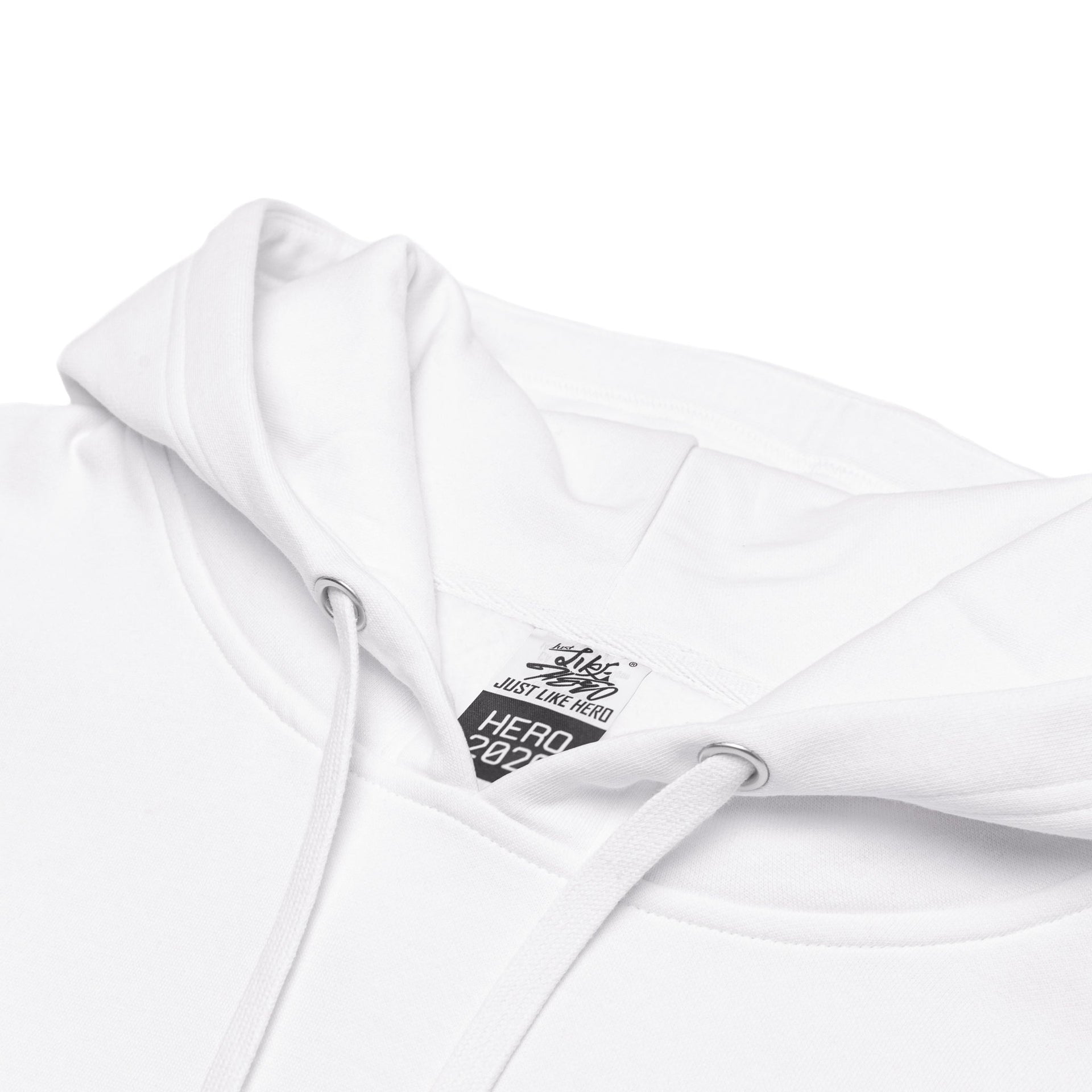 HERO-2020 Unisex Blank Hoodie - White 2020 Adult HERO Tops Unisex White
