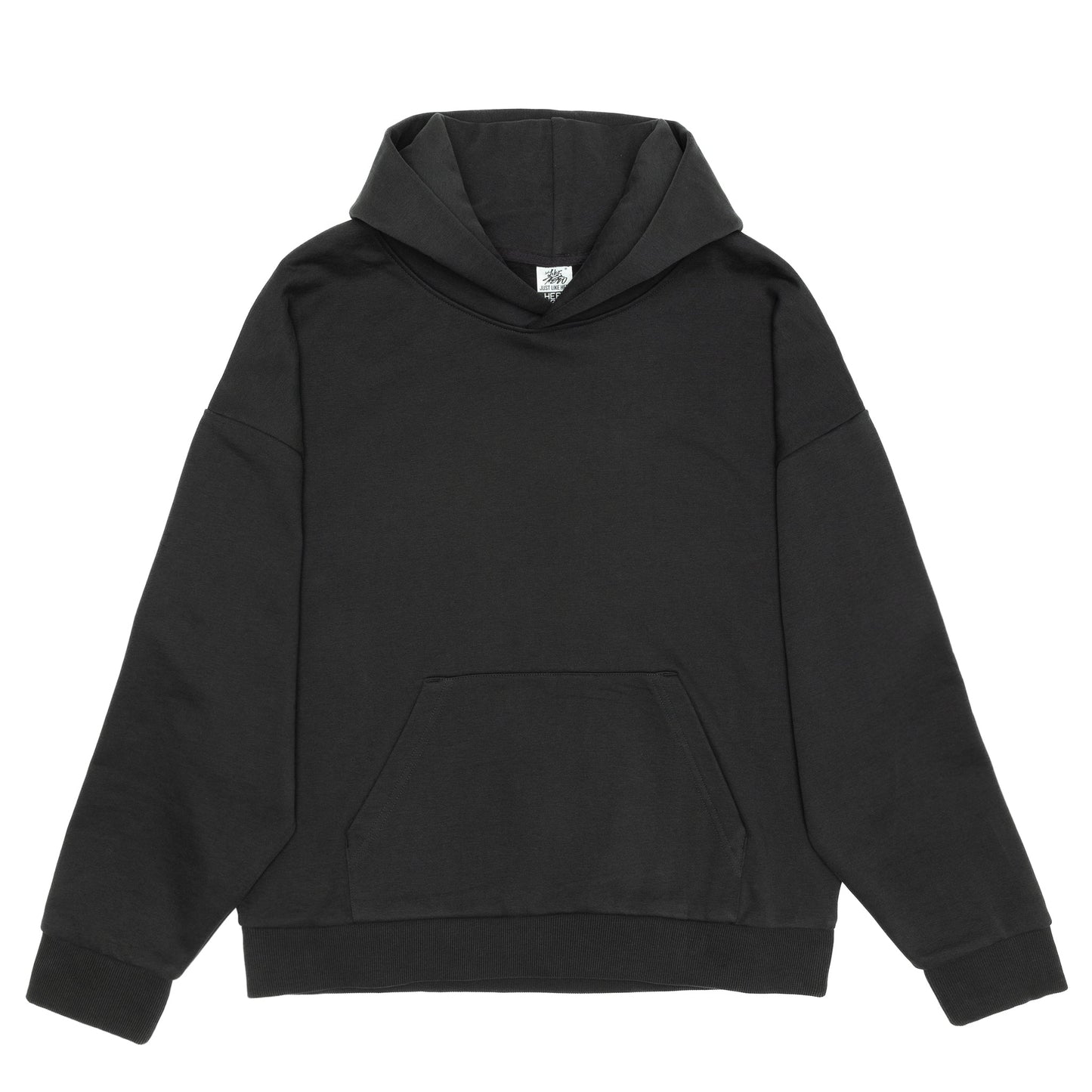 HERO-2050 MAX Unisex Blank Hoodie - Off Black