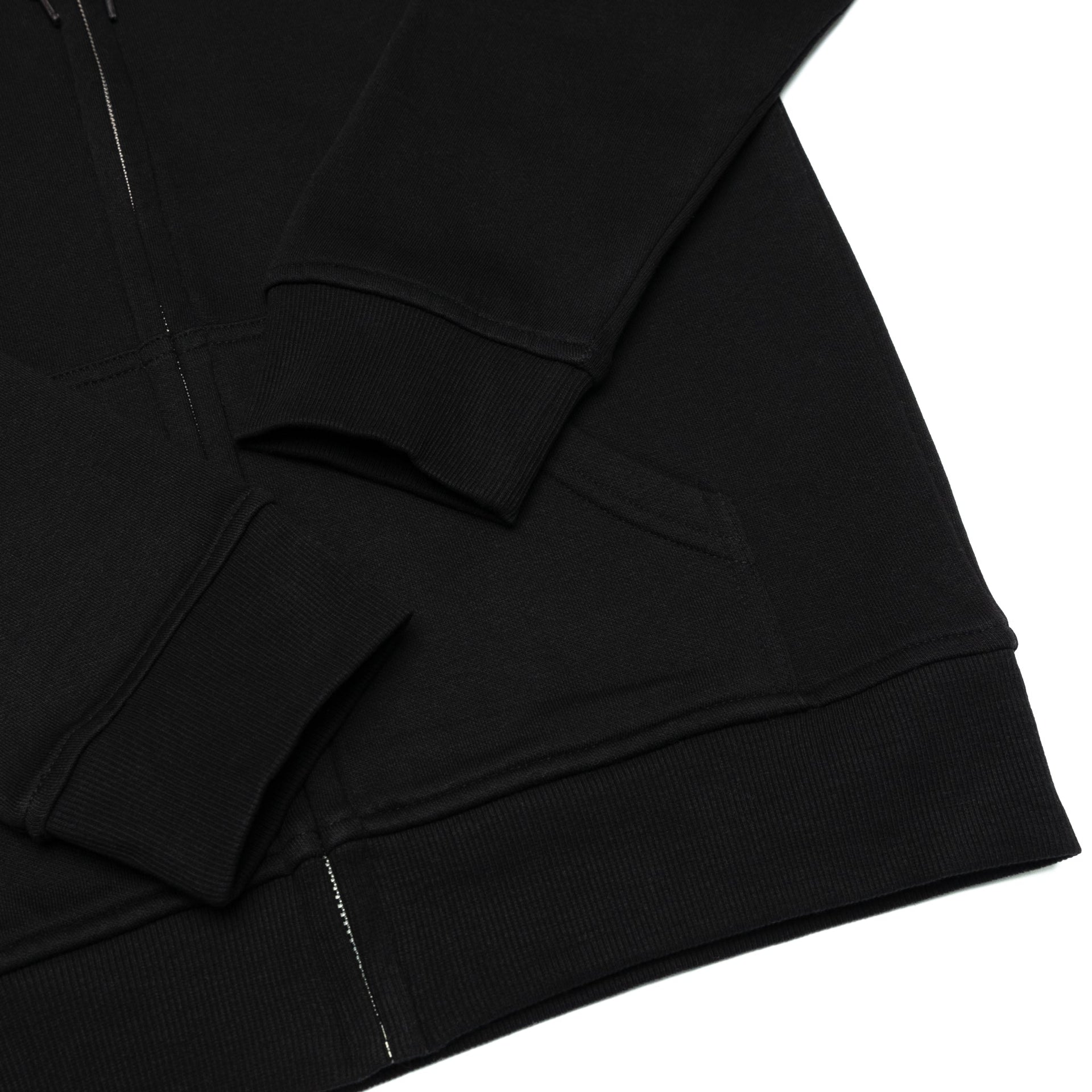 HERO-3020 Unisex Full Zip Hoodie - Black 3020 Adult Black Full-Zip HERO Tops Unisex