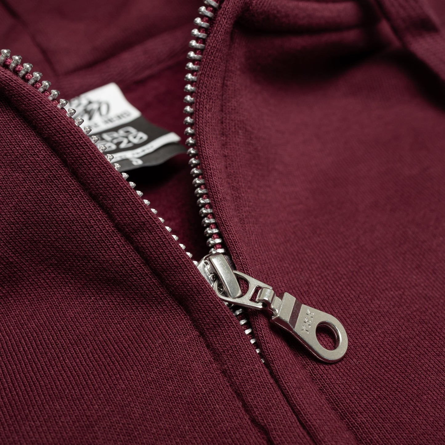 HERO-3020 Unisex Full Zip Hoodie - Maroon 2XL 3020 3XL 4XL 5XL Adult Full-Zip Grey HERO L M S Tops Unisex XL XS