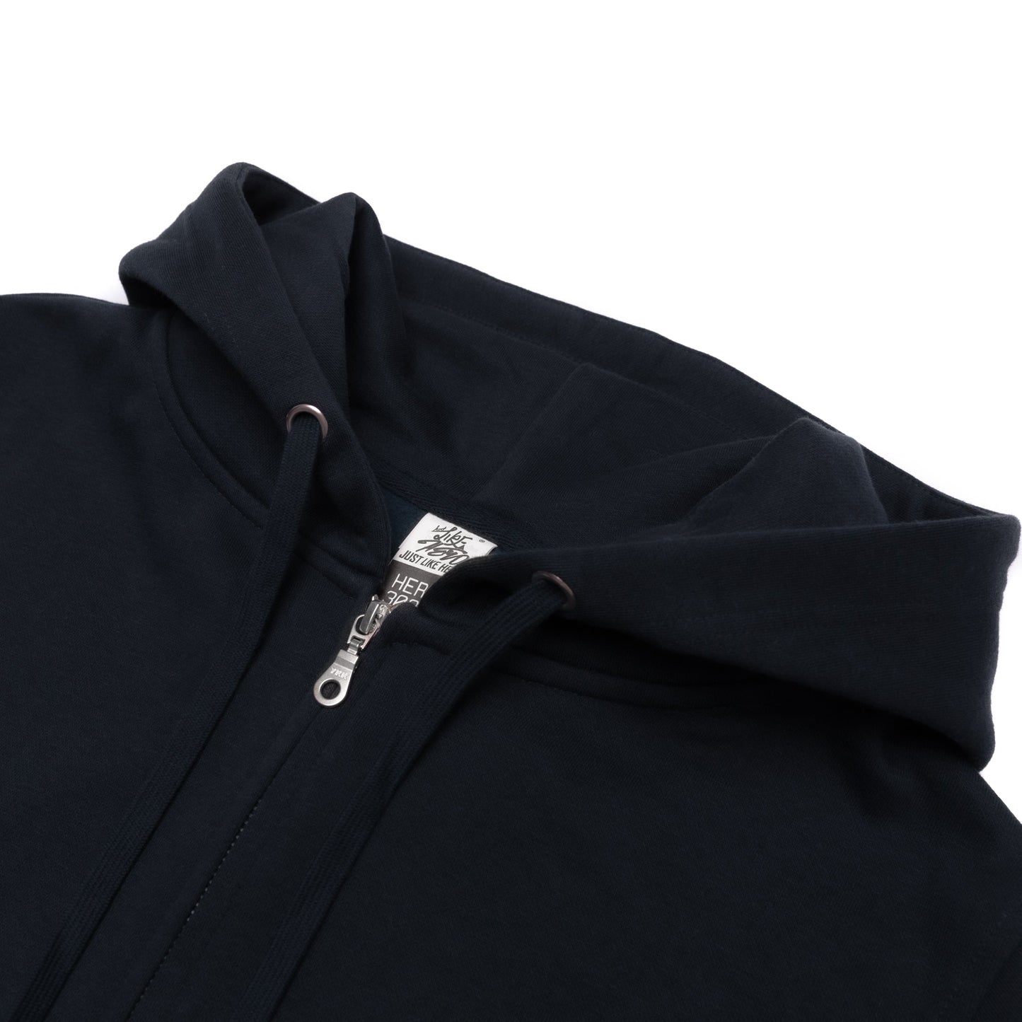 HERO-3020 Unisex Full Zip Hoodie - Navy Blue