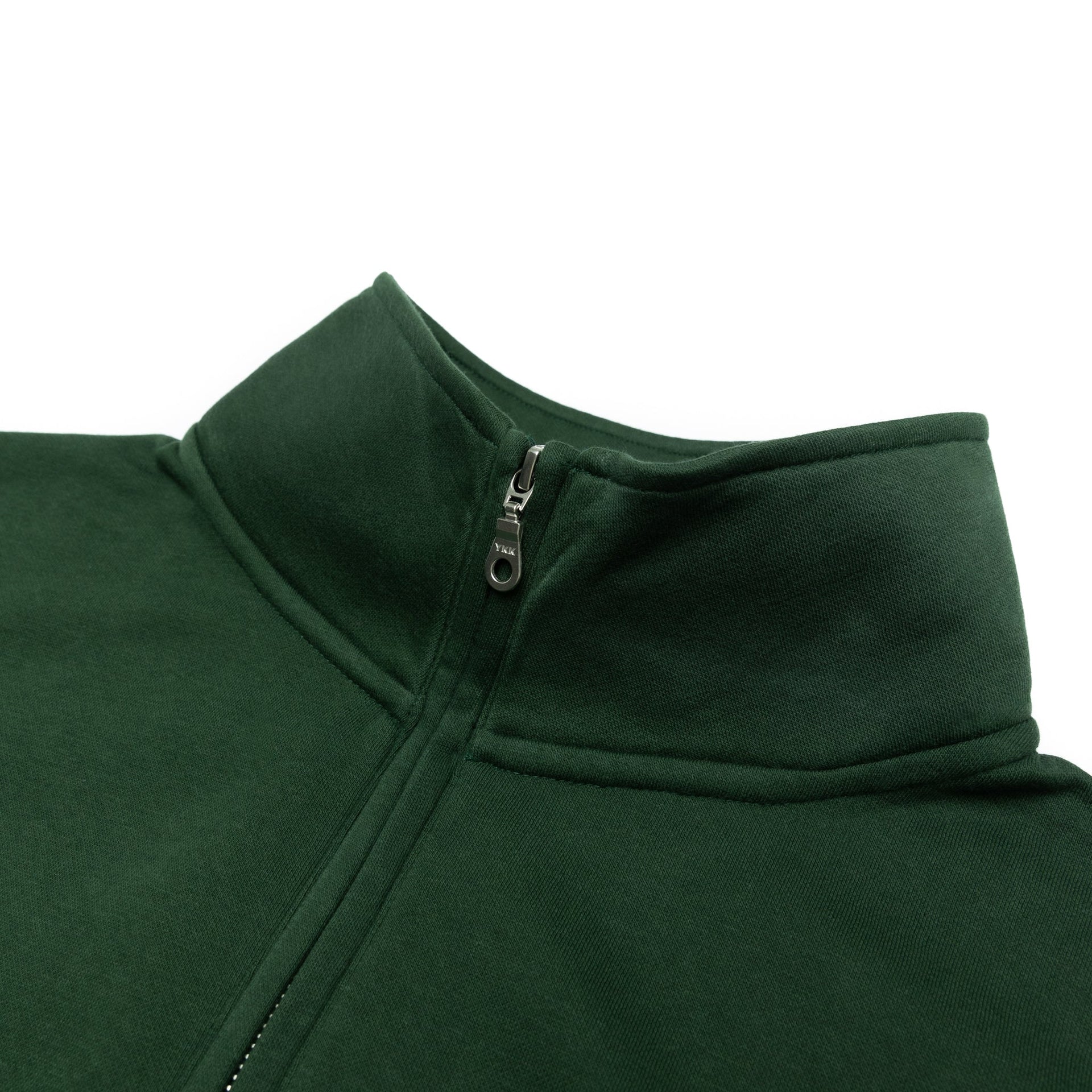 HERO-4020 Unisex Quarter Zip Sweatshirt - Forest Green 4020 Adult Forest Green HERO Quarter Zip Tops Unisex