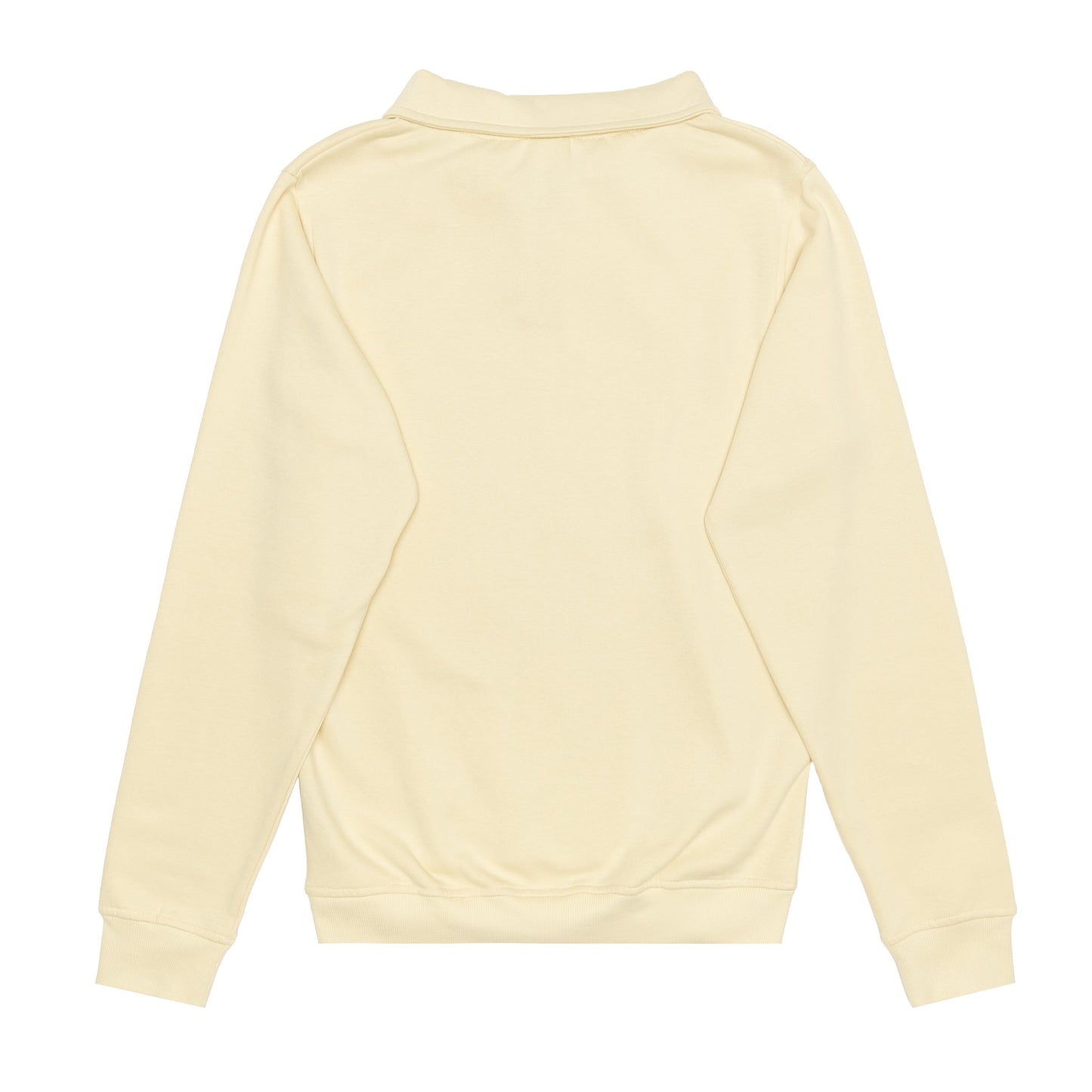 HERO-4020 Unisex Quarter Zip Sweatshirt - Ivory