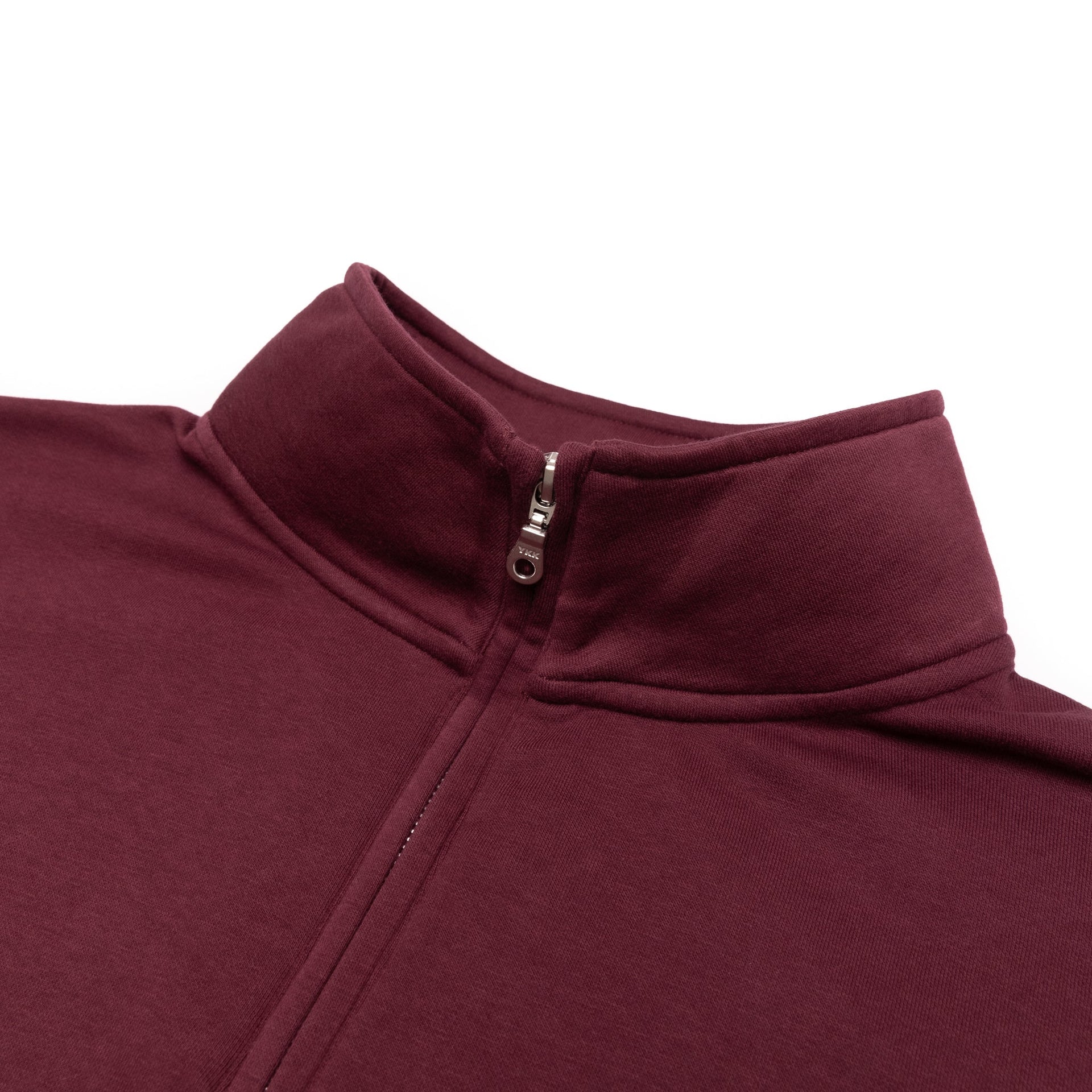 HERO-4020 Unisex Quarter Zip Sweatshirt - Maroon 4020 Adult HERO Quarter Zip Red Tops Unisex