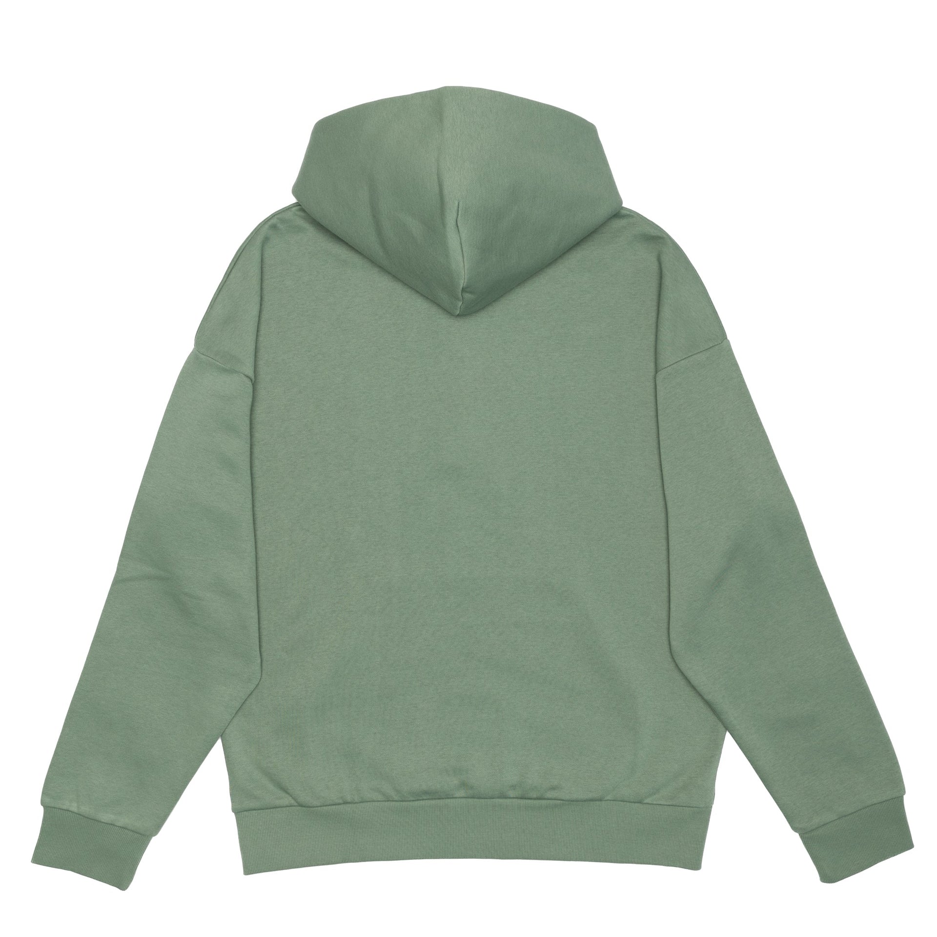 HERO-4220 Unisex Drop Shoulder Scuba 1/2 Zip Hoodie - Dusty Green 4220 Adult HERO Unisex