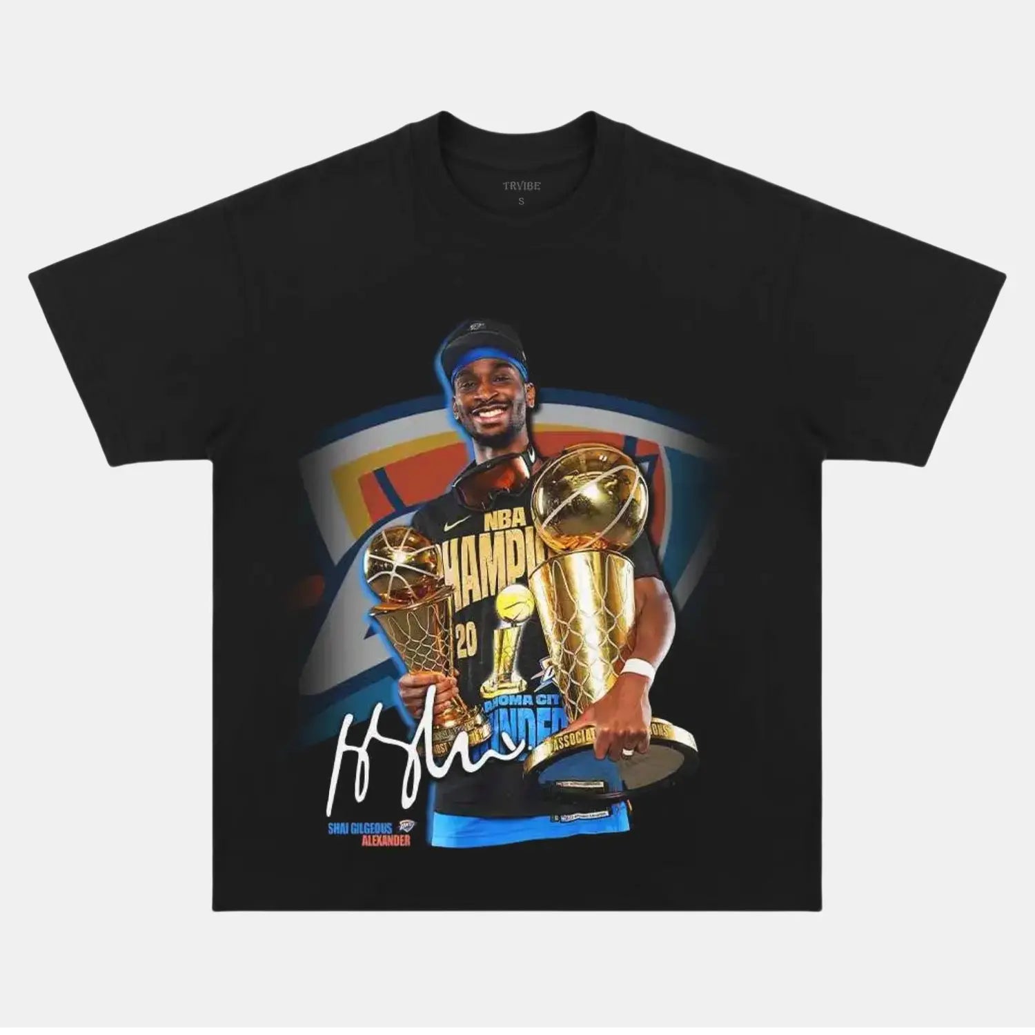 OKC THUNDER CHAMPIONS VINTAGE CLOTHES BASKETBALL NBA SPORT