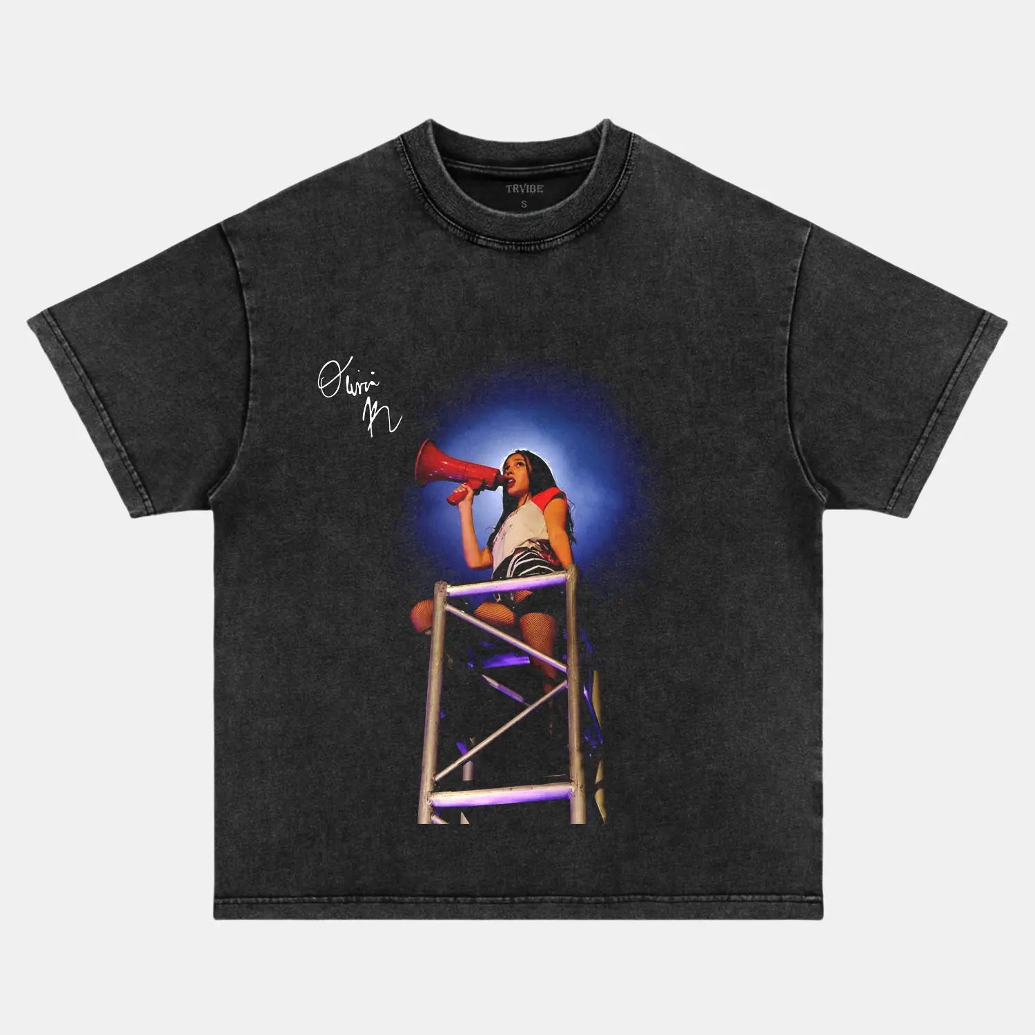 OLIVIA RODRIGO VINTAGE TEE HIP HIP HOP HIPHOP MUSIC POP