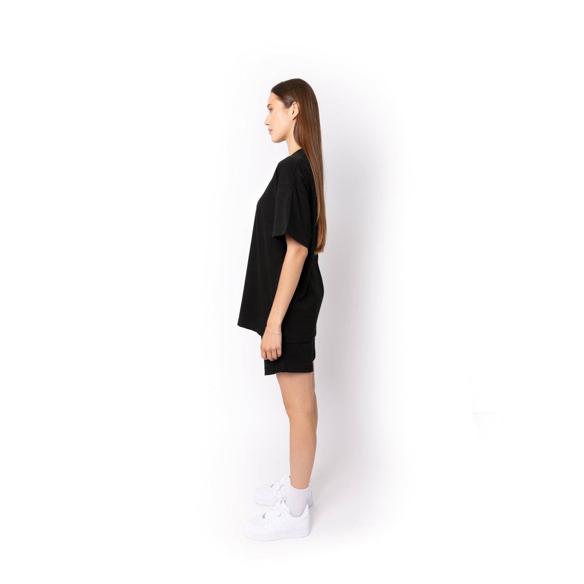 HERO-300 Unisex Super Heavy Oversized Tee - Black 300 Adult Black HERO Tops Unisex