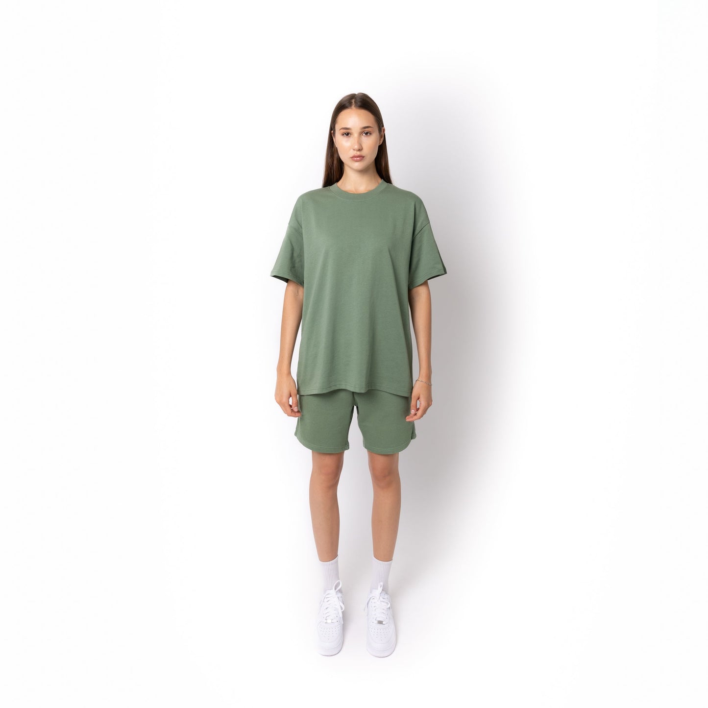 HERO-300 Unisex Super Heavy Oversized Tee - Dusty Green