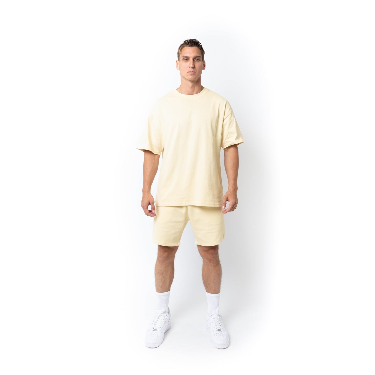 HERO-300 Unisex Super Heavy Oversized Tee - Ivory