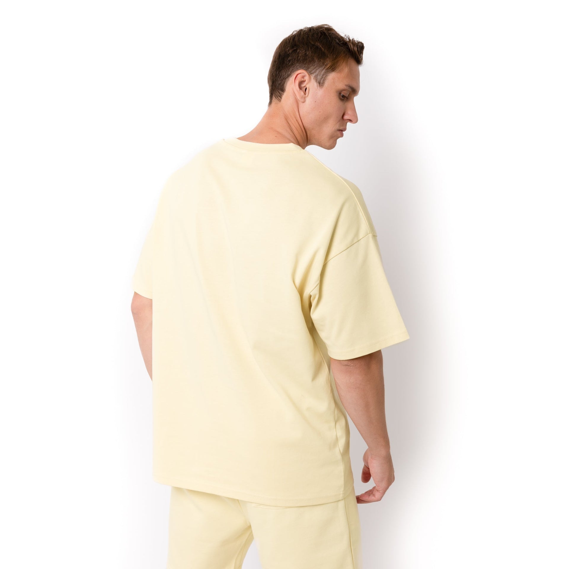 HERO-300 Unisex Super Heavy Oversized Tee - Ivory 300 Adult Black HERO Tops Unisex