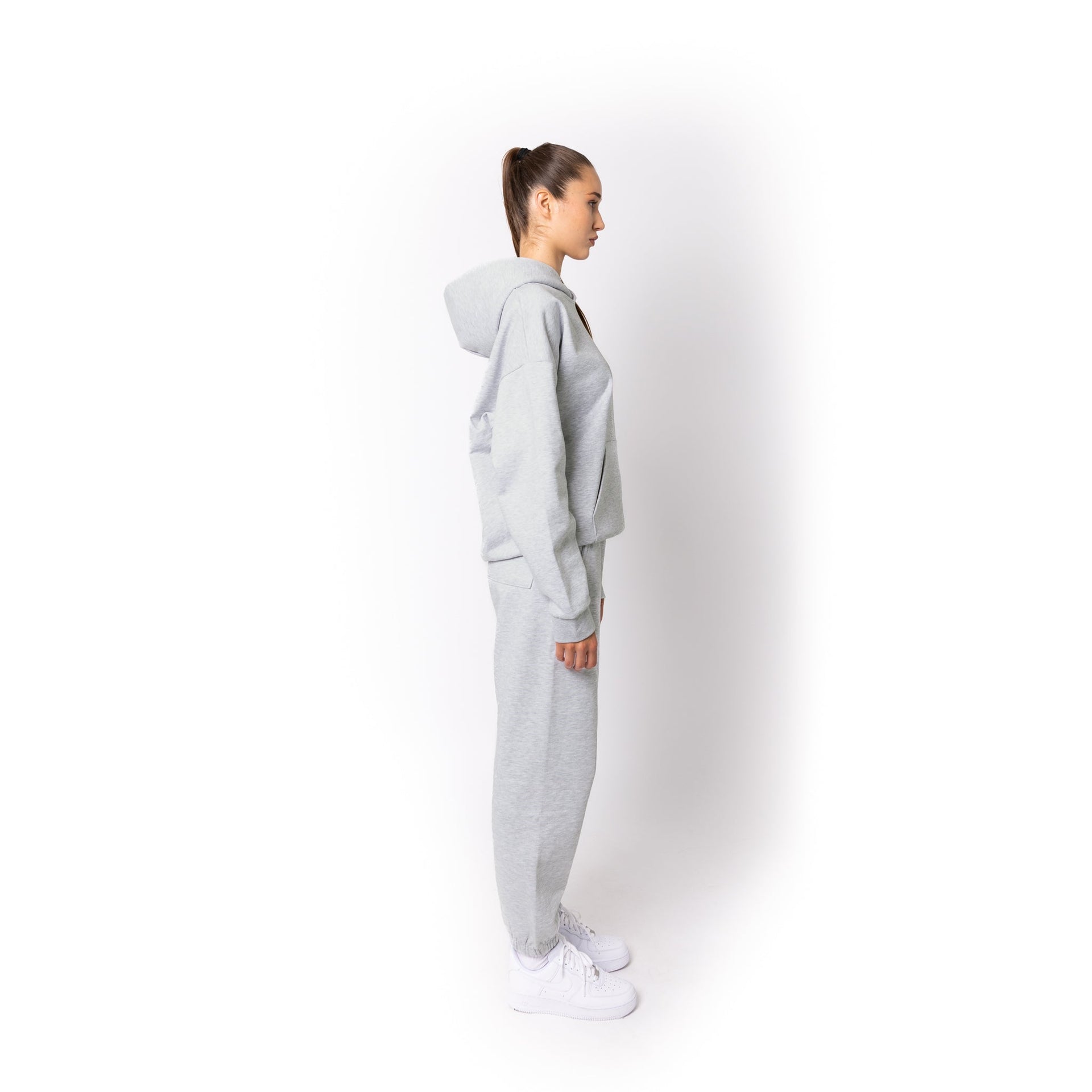 HERO-2050 MAX Unisex Blank Hoodie - Ash Heather 2050M Adult HERO MAX Tops Unisex