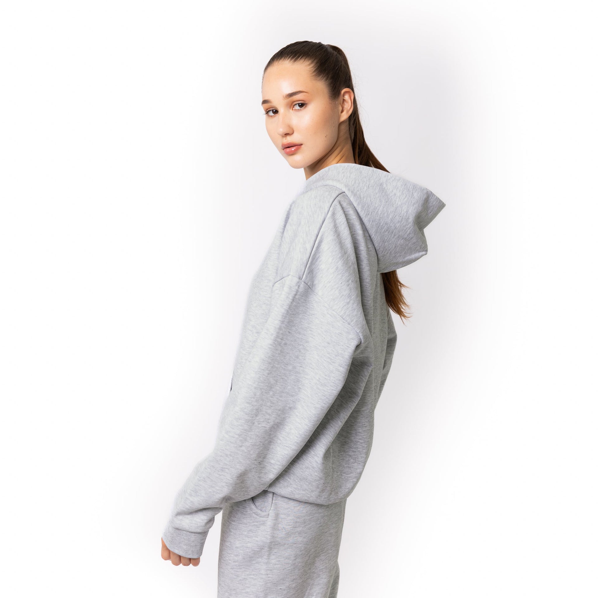 HERO-2050 MAX Unisex Blank Hoodie - Ash Heather 2050M Adult HERO MAX Tops Unisex