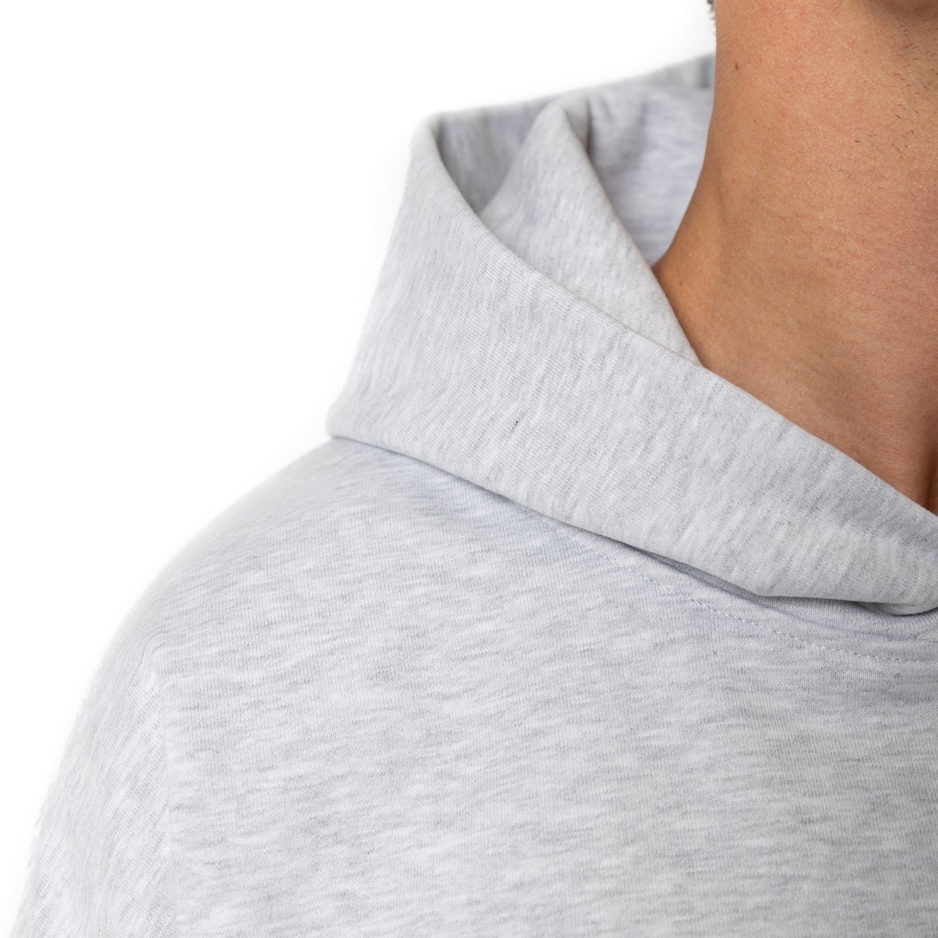 HERO-2050 MAX Unisex Blank Hoodie - Ash Heather 2050M Adult HERO MAX Tops Unisex