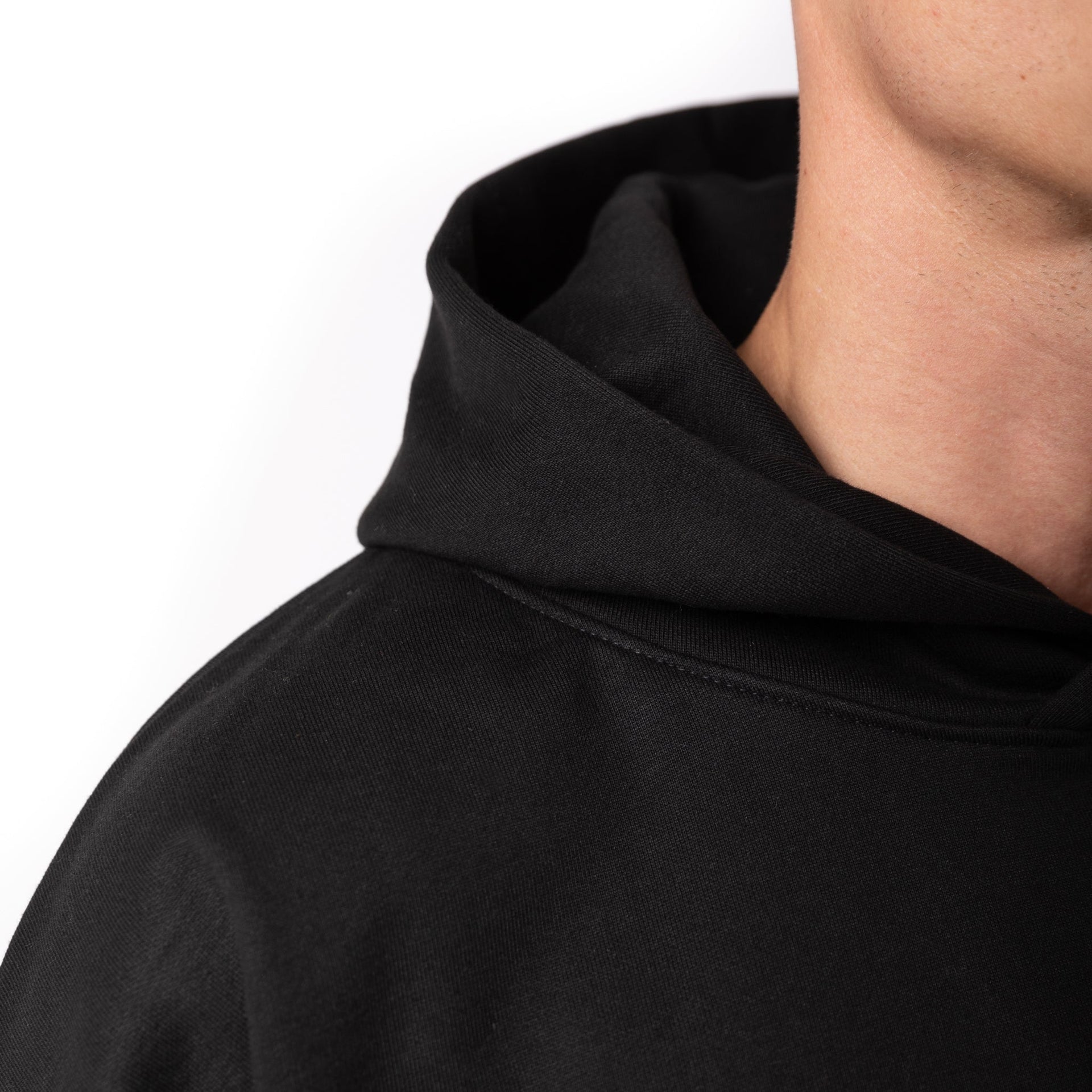 HERO-2050 MAX Unisex Blank Hoodie - Black 2050M Adult Black HERO MAX Tops Unisex