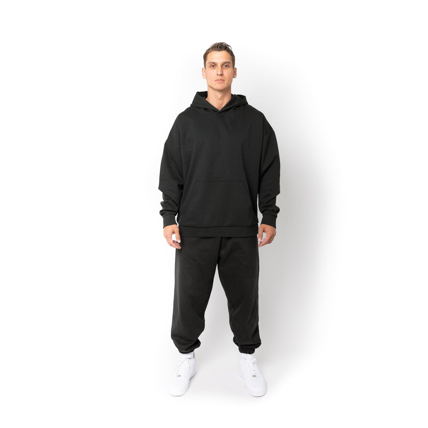 HERO-2050 MAX Unisex Blank Hoodie - Off Black 2XL Adult Black HERO Hoodie L M MAX S Tops Unisex XL XS