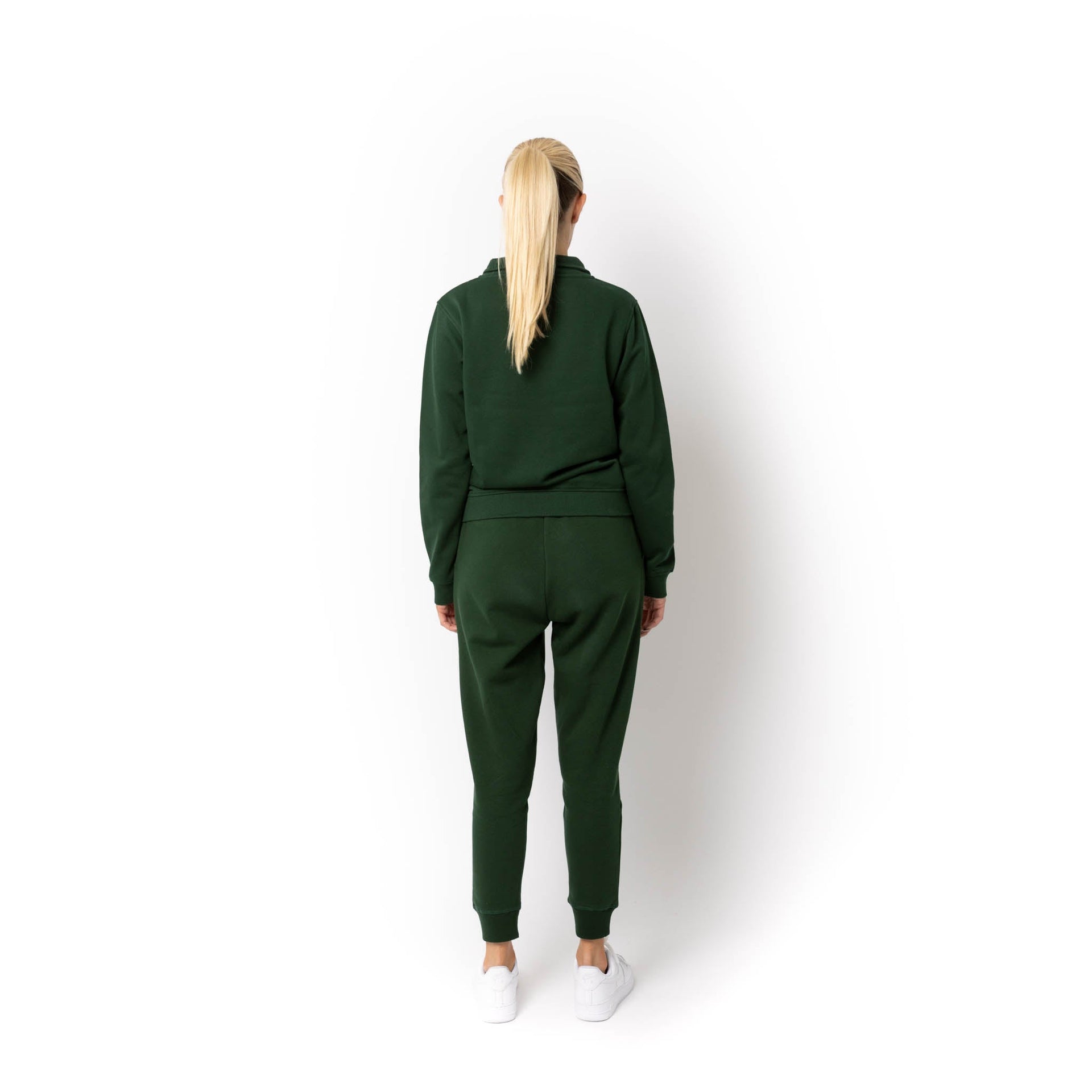 HERO-4020 Unisex Quarter Zip Sweatshirt - Forest Green 4020 Adult Forest Green HERO Quarter Zip Tops Unisex