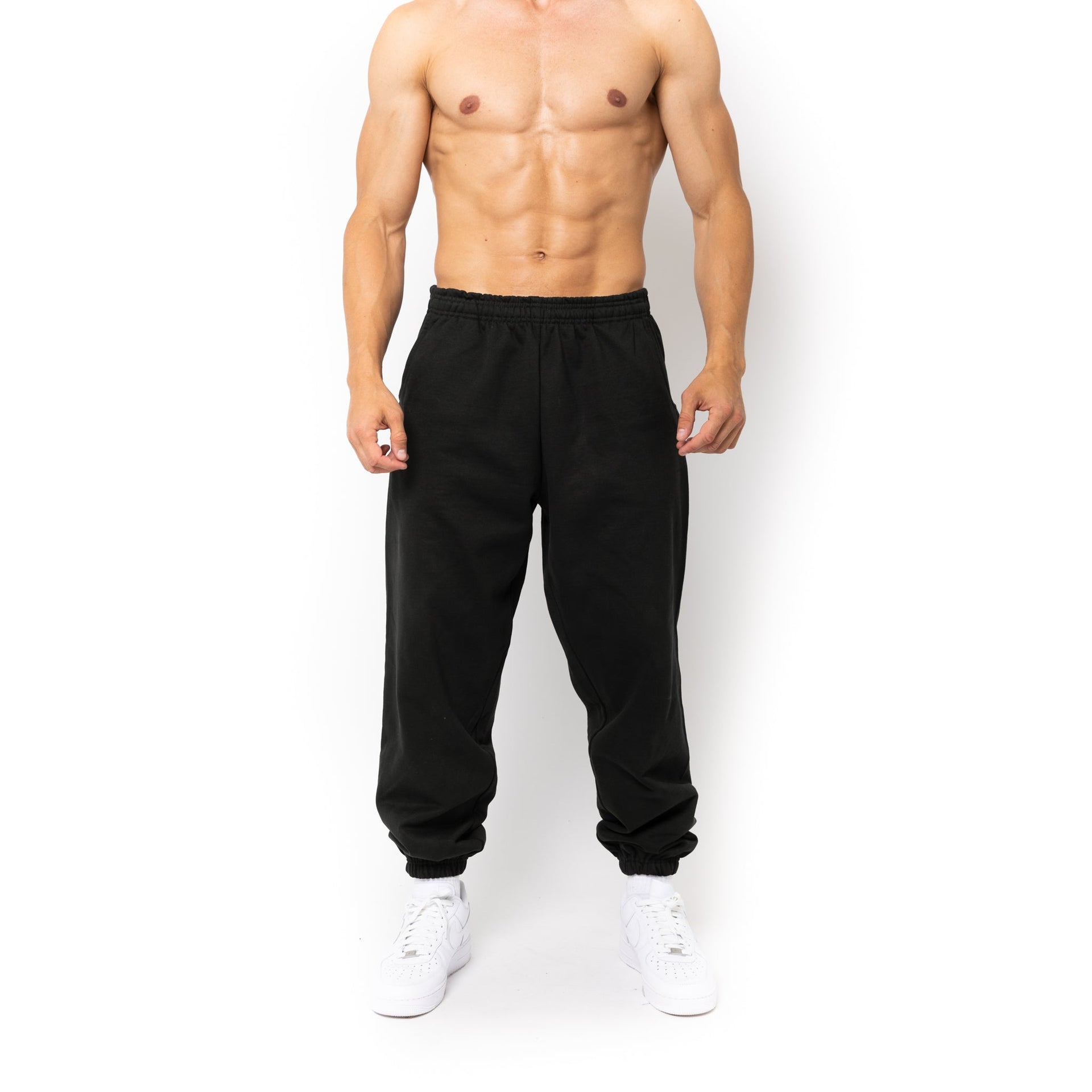 HERO-5050 MAX Unisex Sweatpants - Black 5050M Adult Black HERO Joggers MAX