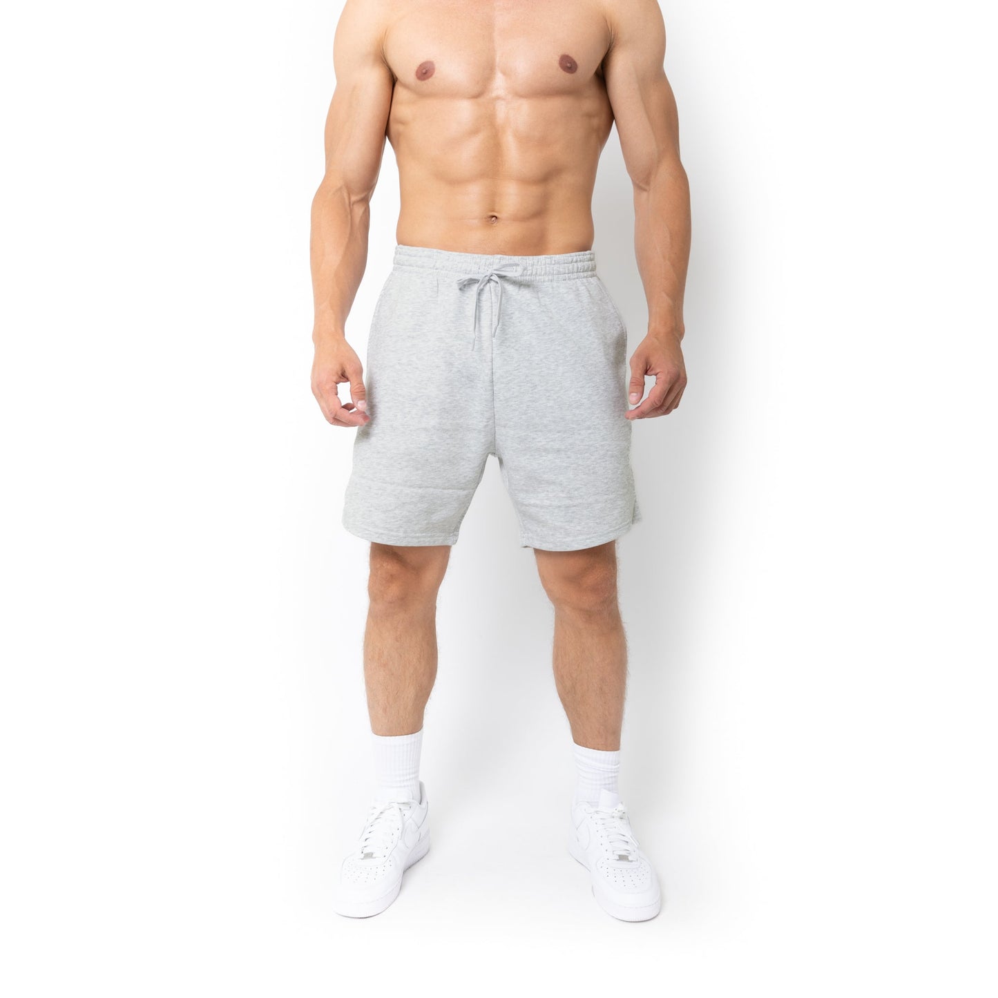 HERO-6020 7" Sweatshorts - Ash Heather