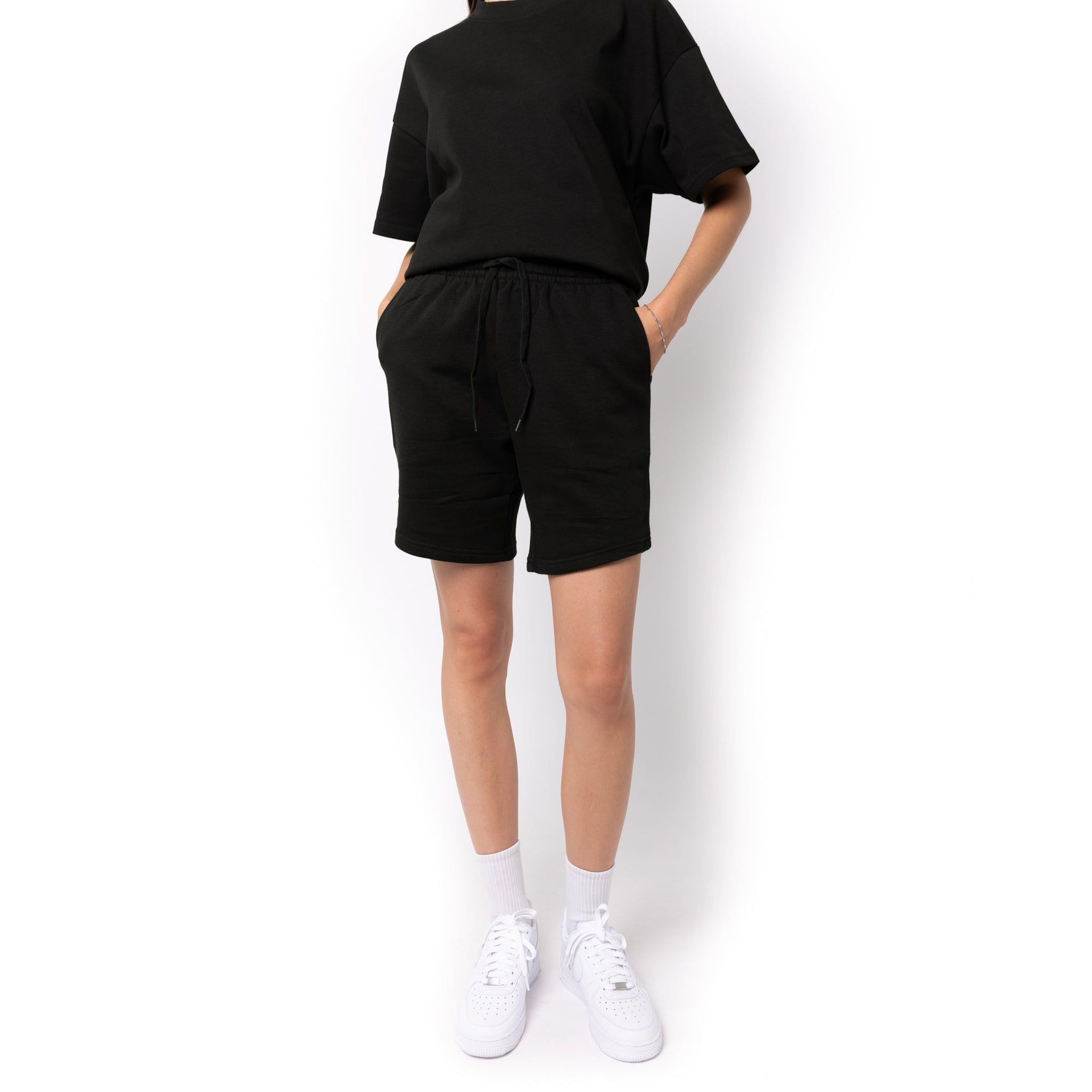 HERO-6020 7" Sweatshorts - Black 6020 Adult Bottoms HERO