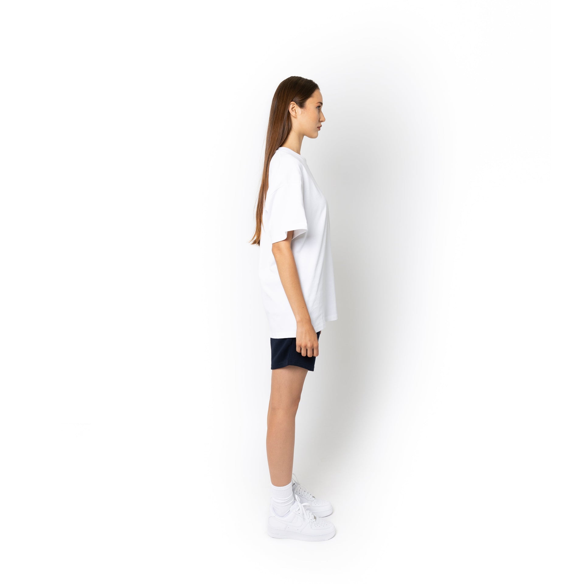 HERO-300 Unisex Super Heavy Oversized Tee - White 300 Adult Black HERO Tops Unisex