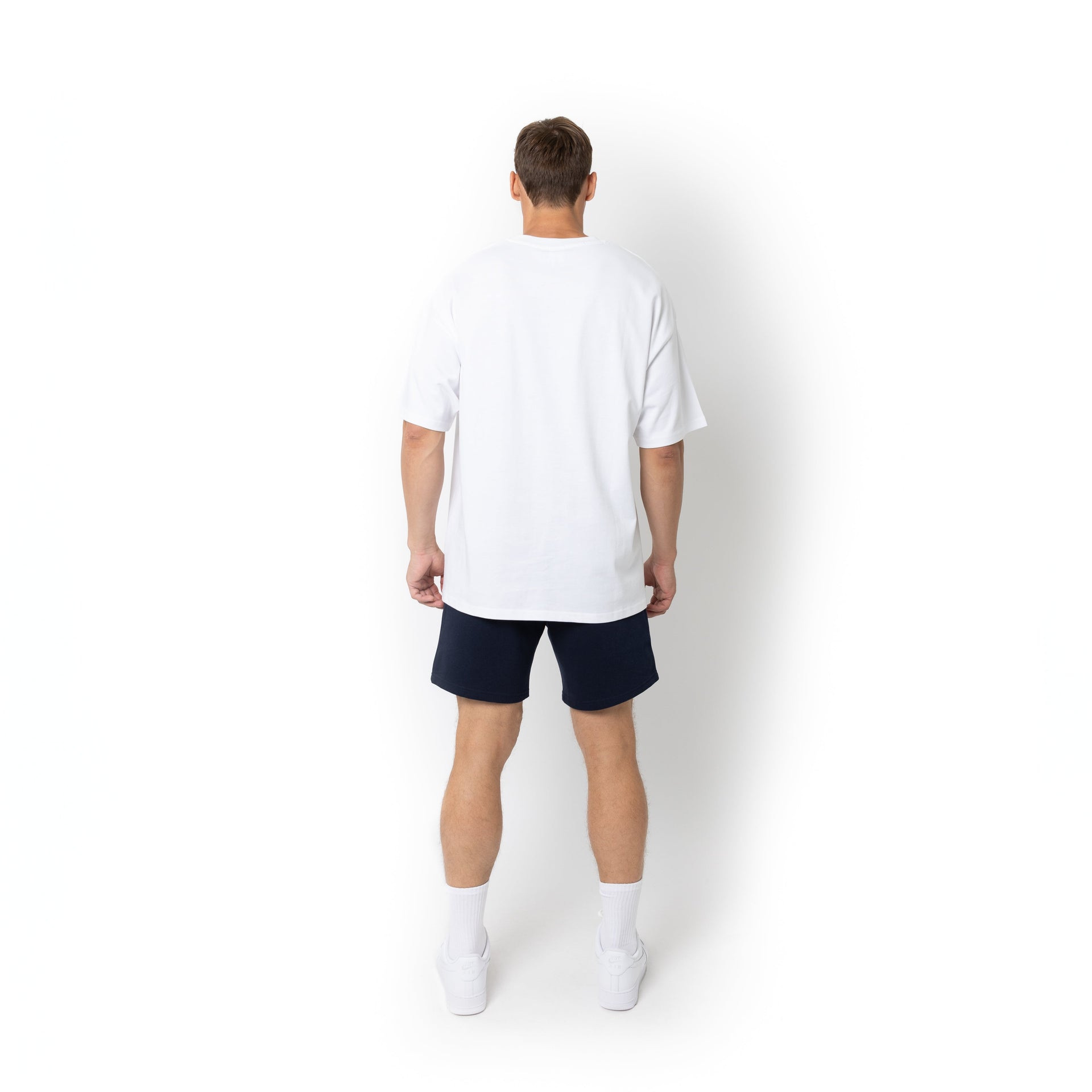 HERO-300 Unisex Super Heavy Oversized Tee - White 300 Adult Black HERO Tops Unisex