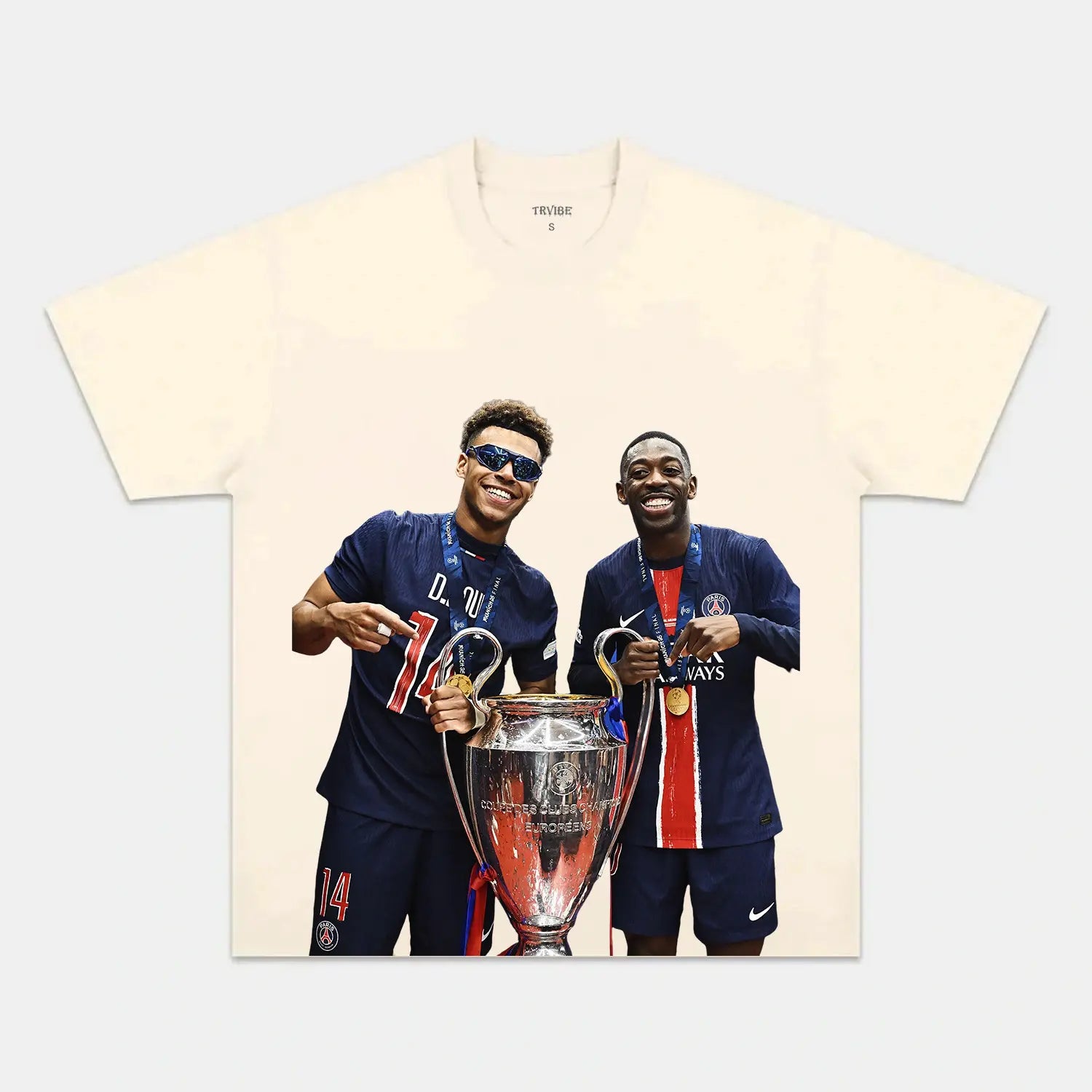 OUSMANE DEMBÉLÉ & DESIRE DOUE VINTAGE CLOTHES SOCCER SPORT