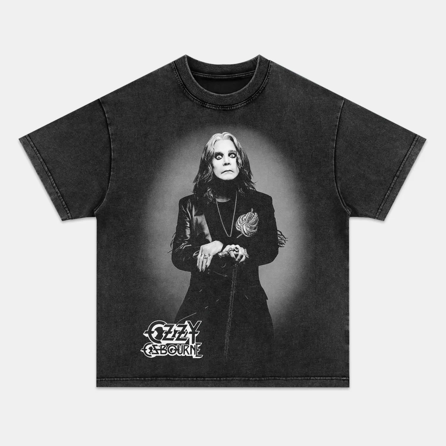 Ozzy Osbourne & Legendary — Classic Heavyweight Rock Tee Heavyweight PEPPER TEE S MUSIC Ozzy
