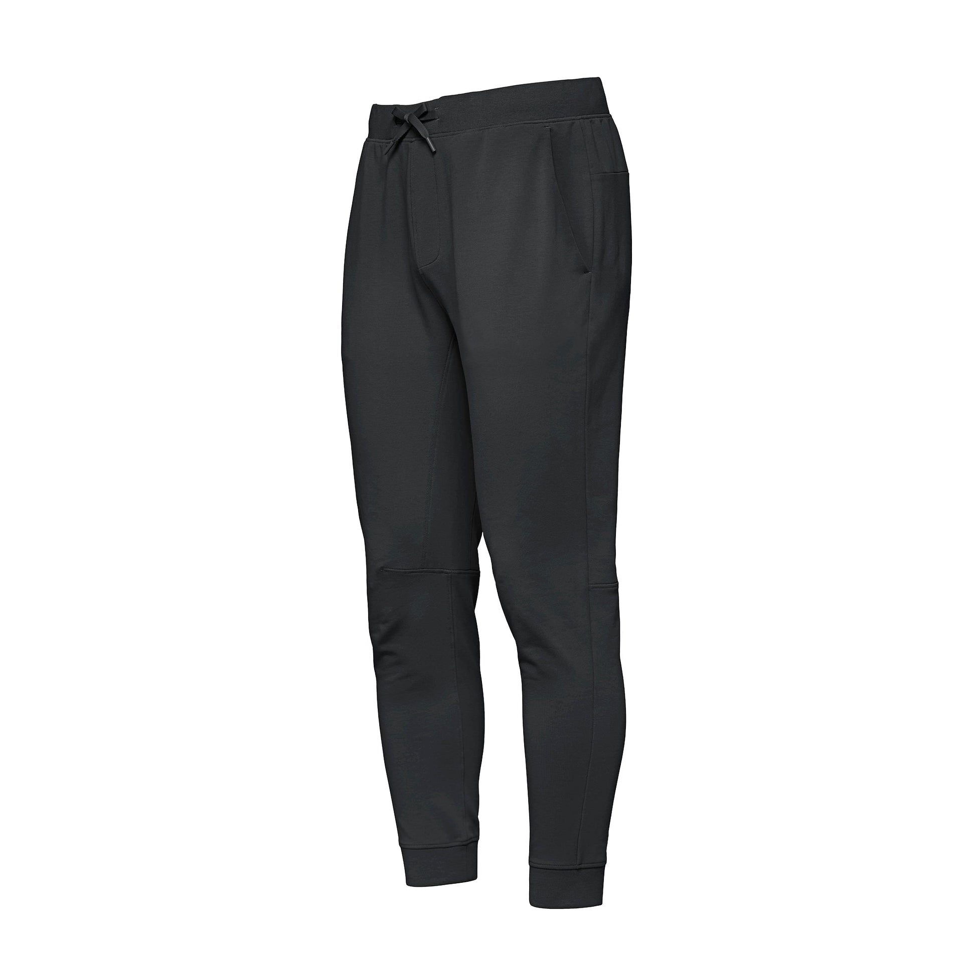 P00865 - Globetrotter - Adult French Terry Performance Jogger Black 0865 865 __label:IN-STOCK p865