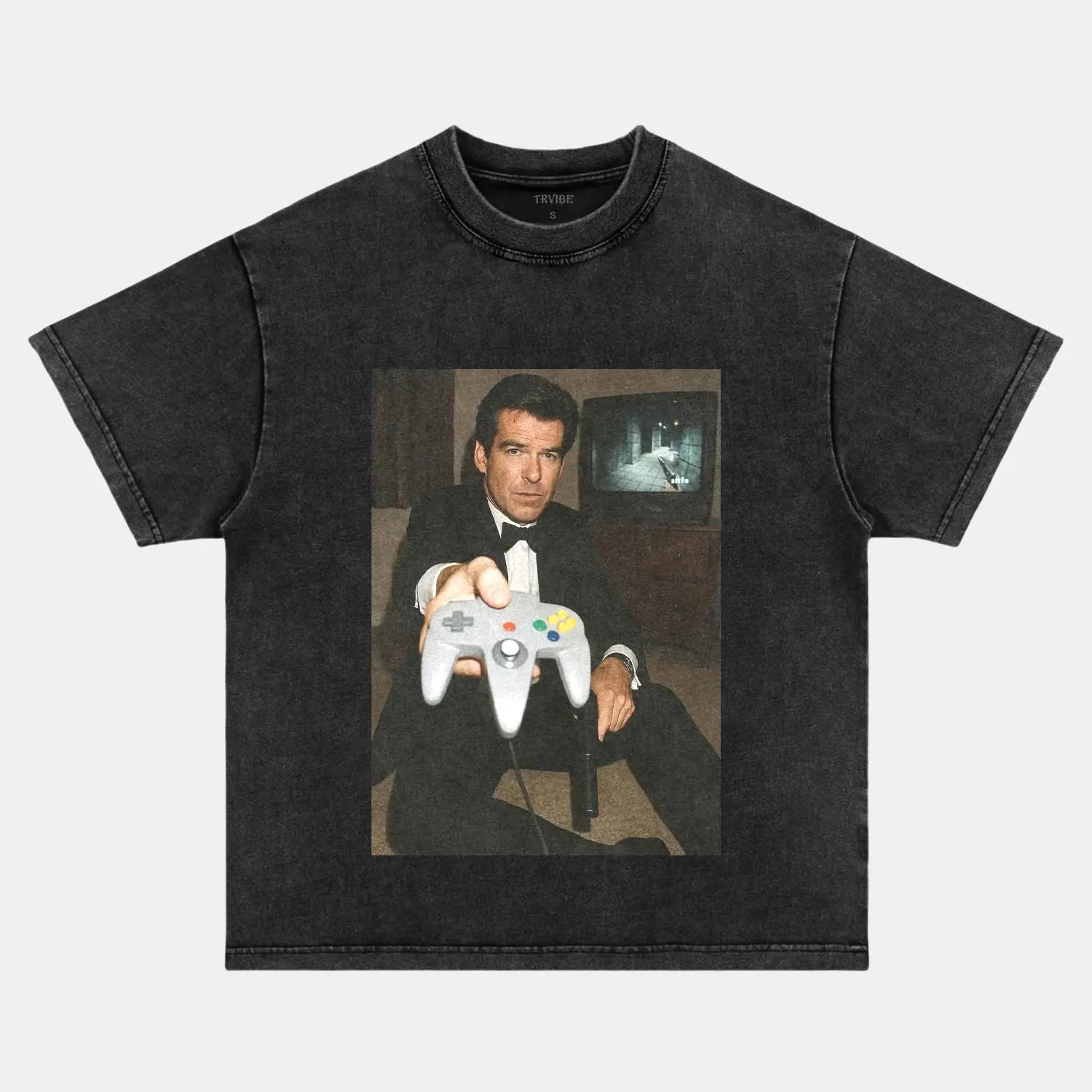 PIERCE BROSNAN VINTAGE CLOTHES FUNNY HUMOR
