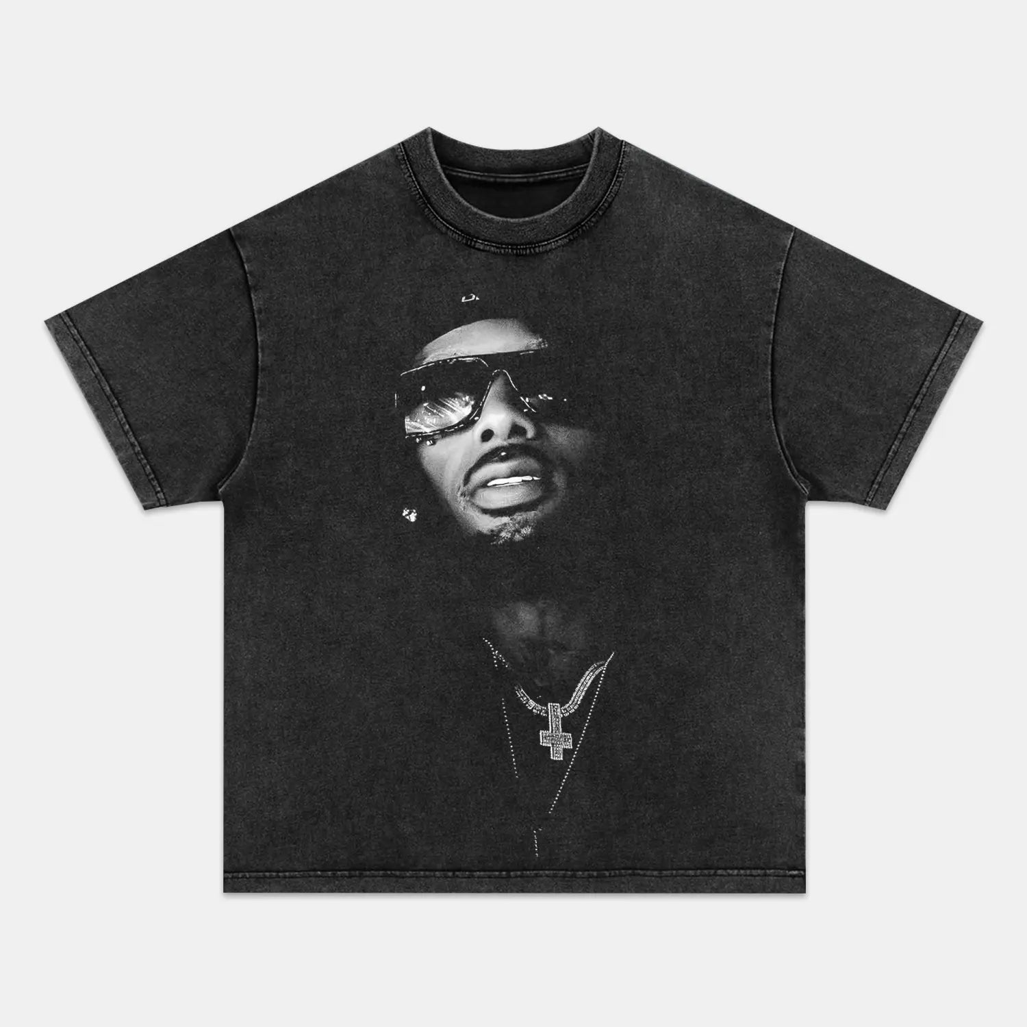PLAYBOI CARDS 2025 TEE PEPPER TEE BIG FACE BIG FACES HIP HOP MUSIC