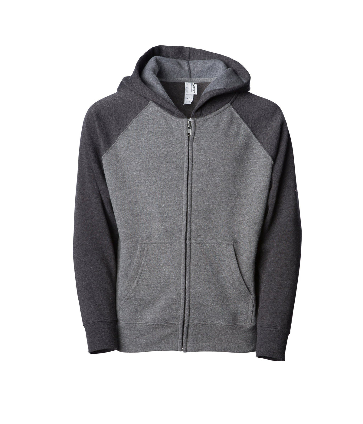 INDEPENDENT Toddler Lightweight Special Blend Raglan Zip Hood.