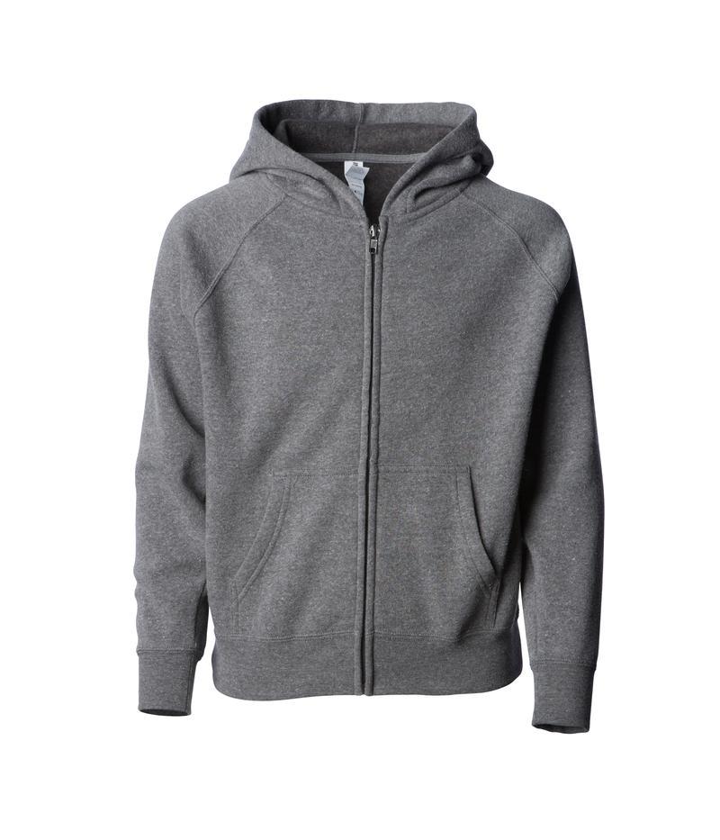 INDEPENDENT Toddler Lightweight Special Blend Raglan Zip Hood.