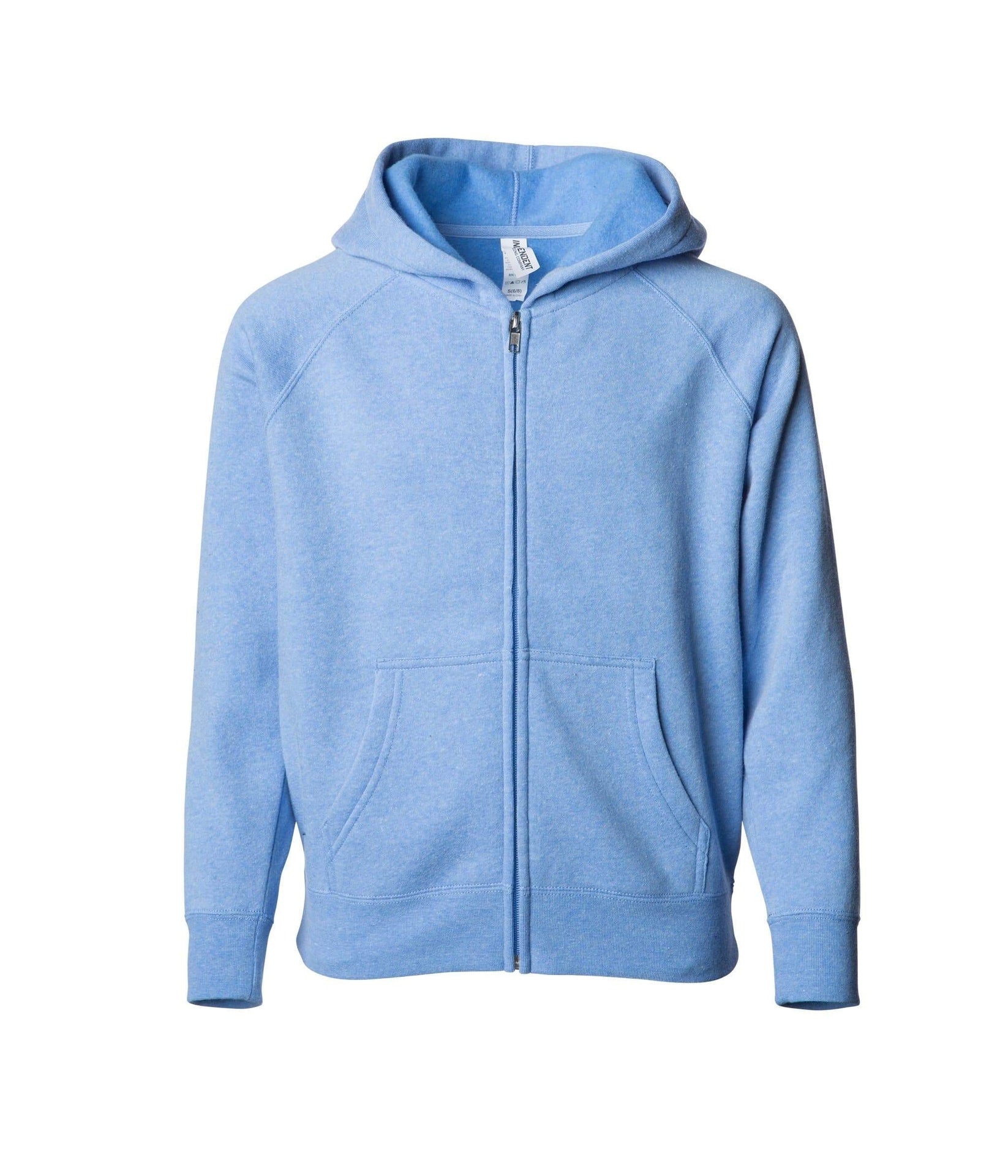 PRM10TSBZ - Toddler Lightweight Special Blend Raglan Zip Hood. Pacific PREMIUM PRM10 PRM10TBZ SPECIAL BLEND tearaway YOUTH
