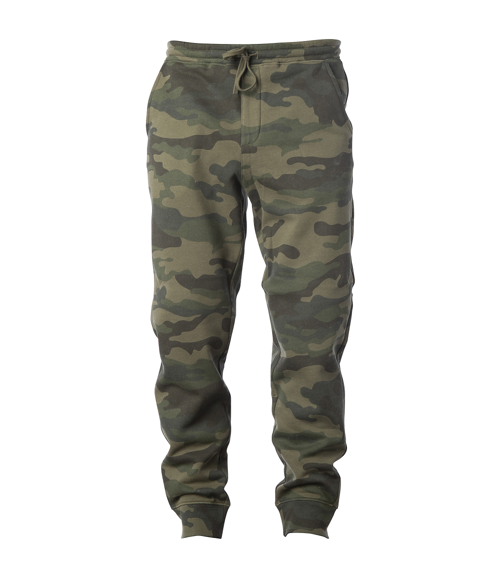 PRM16PNT - Youth Lightweight Special Blend Sweatpant Forest Camo Heather BOTTOMS COTTON / POLYESTER INDEPENDENT Lightweight PANTS PREMIUM REGULAR SPECIAL BLEND tearaway YOUTH
