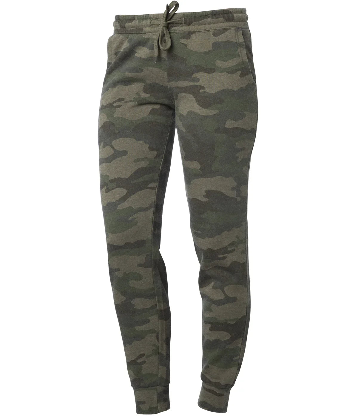 PRM20PNT - Women's California Wave Wash Sweatpant Forest Camo Heather BOTTOMS CALI WAVE WASH Casual Wear COTTON / POLYESTER INDEPENDENT jogger pant PANTS PREMIUM PRM PRM20 PRM20PNT REGULAR Sweat WOMEN
