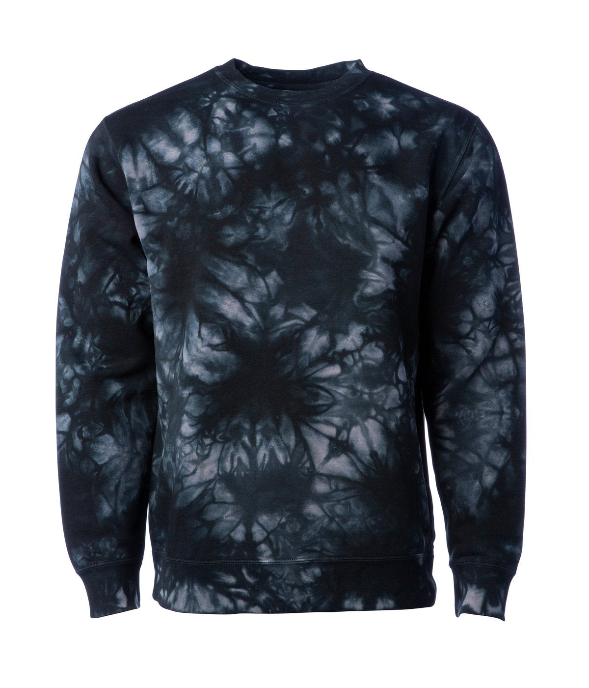 INDEPENDENT Unisex Midweight Tie Dye Crew