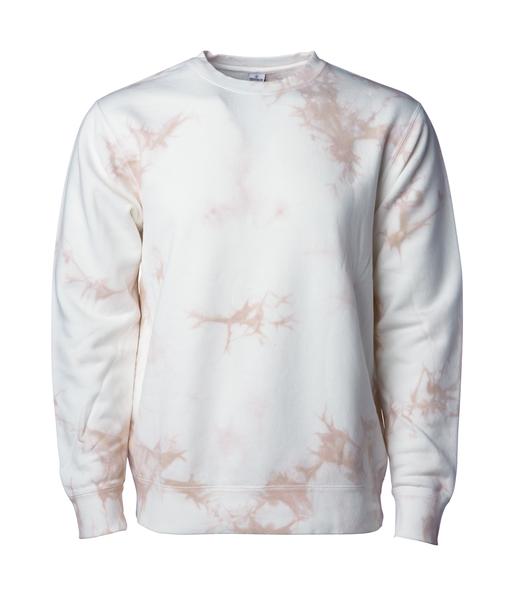 INDEPENDENT Unisex Midweight Tie Dye Crew