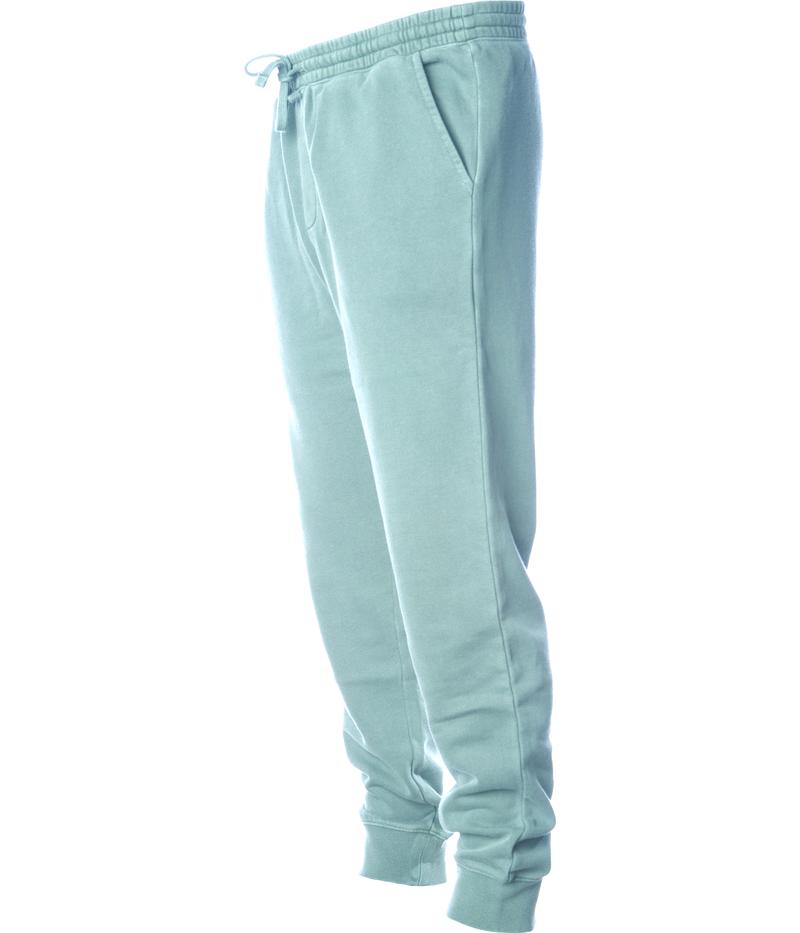 PRM50PTPD - Men's Pigment Dyed Fleece Pant Pigment Mint BOTTOMS Casual Wear COTTON / POLYESTER DYE INDEPENDENT jogger MEN mens pant PANTS PIGMENT Pigment Dye PIGMENT DYES PREMIUM PRM PRM50 REGULAR Sweat